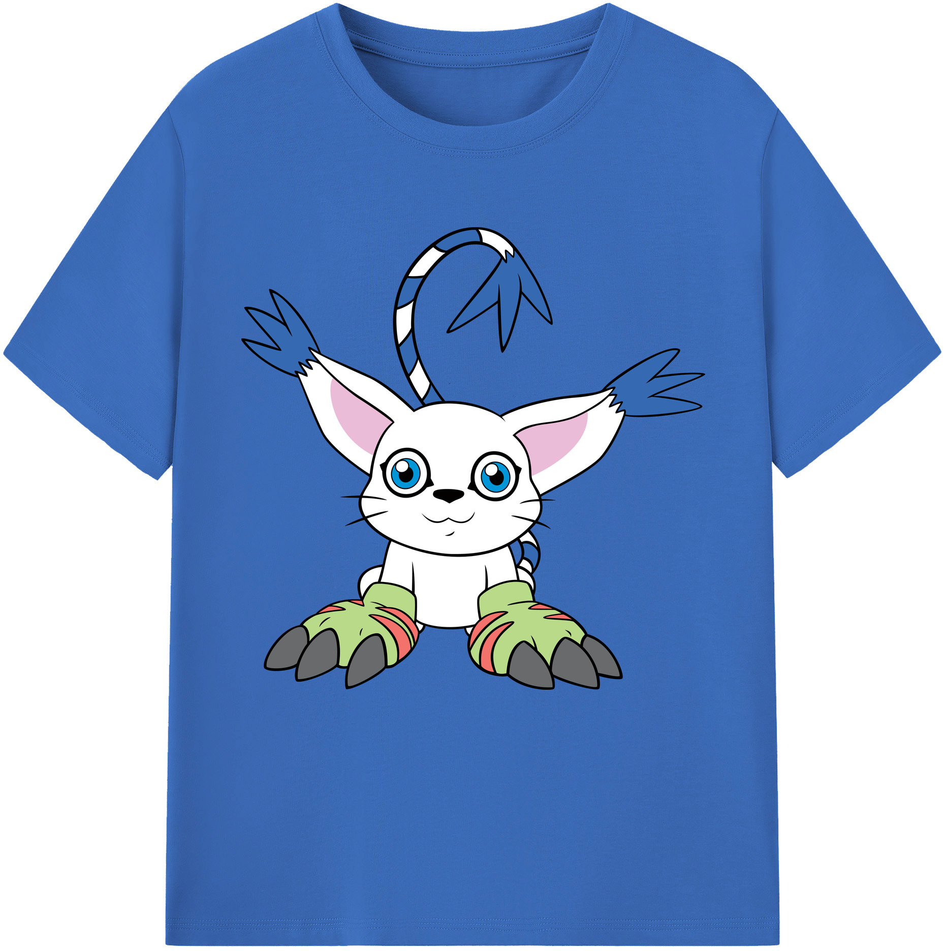 （画像用） Digimon デジタルモンスター/デジモン 綿100％半袖Tシャツ（フロントプリント）