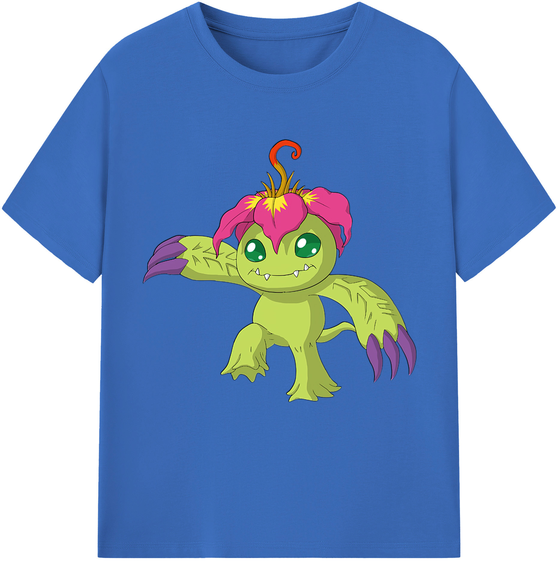 （画像用） Digimon デジタルモンスター/デジモン 綿100％半袖Tシャツ（フロントプリント）