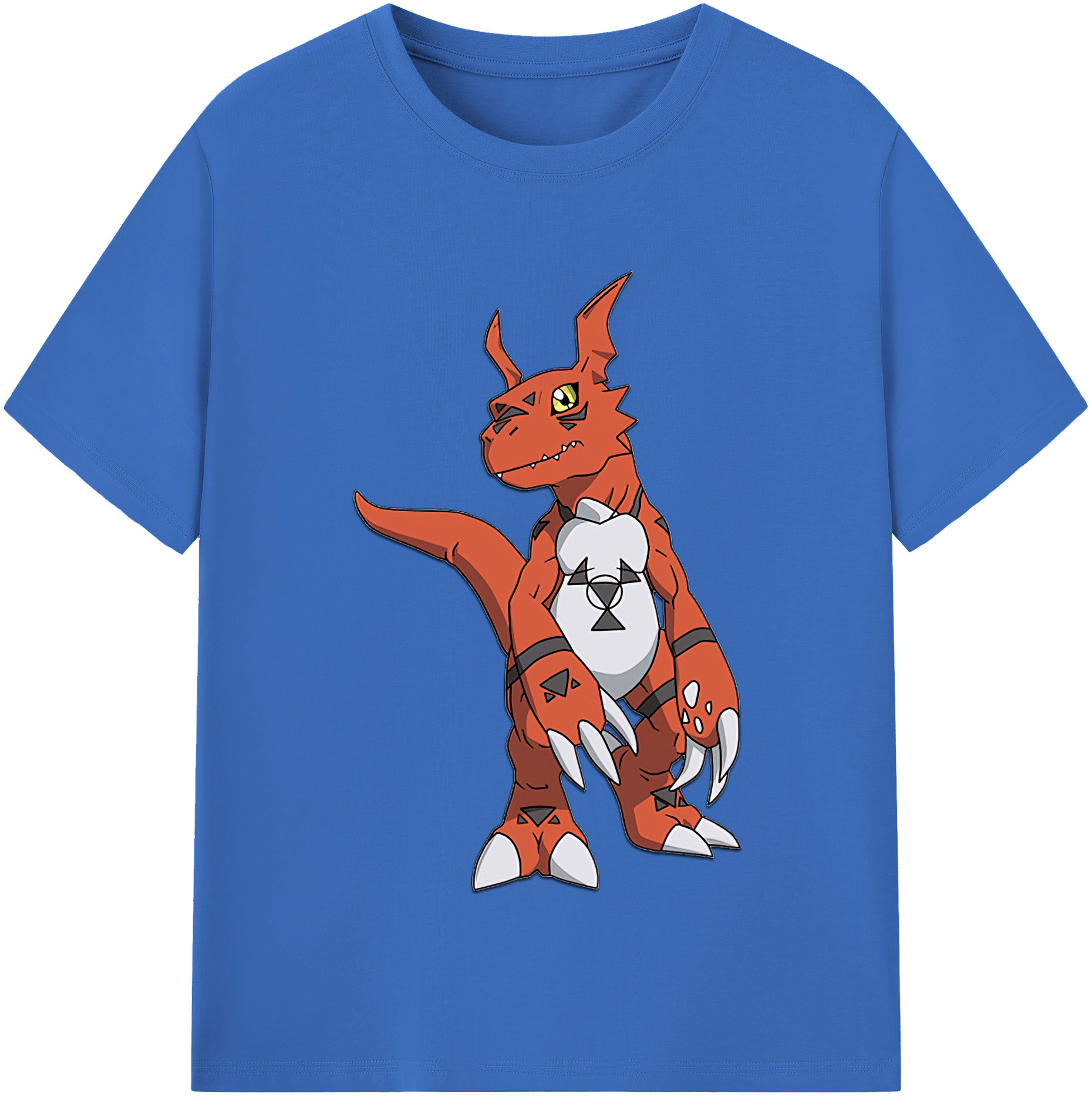 （画像用） Digimon デジタルモンスター/デジモン 綿100％半袖Tシャツ（フロントプリント）
