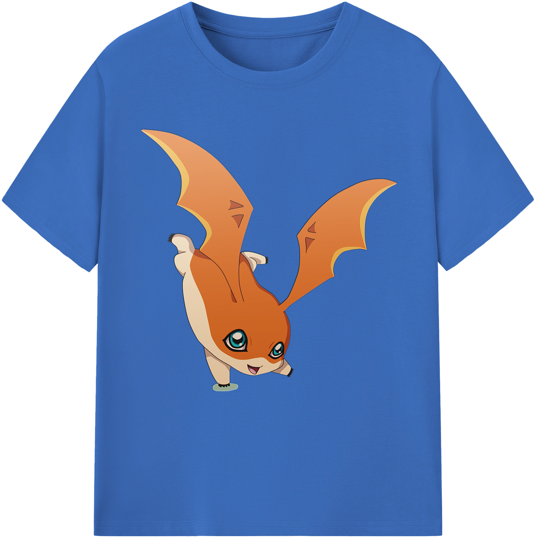 （画像用） Digimon デジタルモンスター/デジモン 綿100％半袖Tシャツ（フロントプリント）