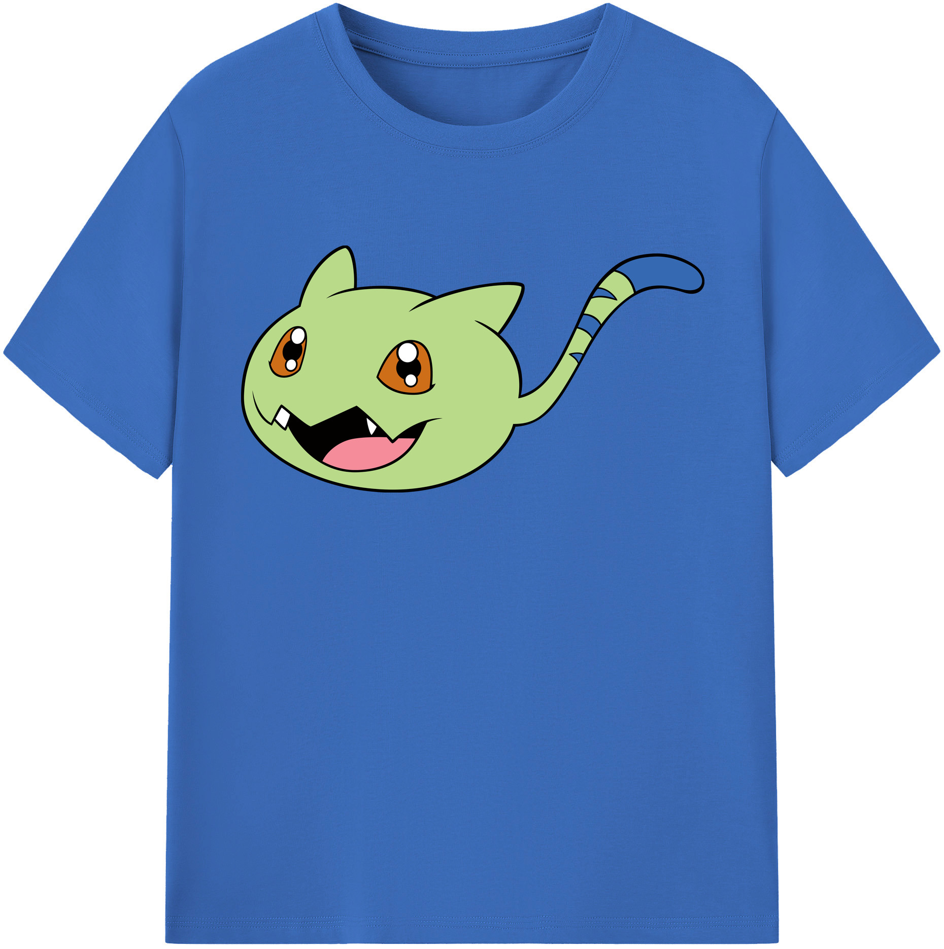 （画像用） Digimon デジタルモンスター/デジモン 綿100％半袖Tシャツ（フロントプリント）
