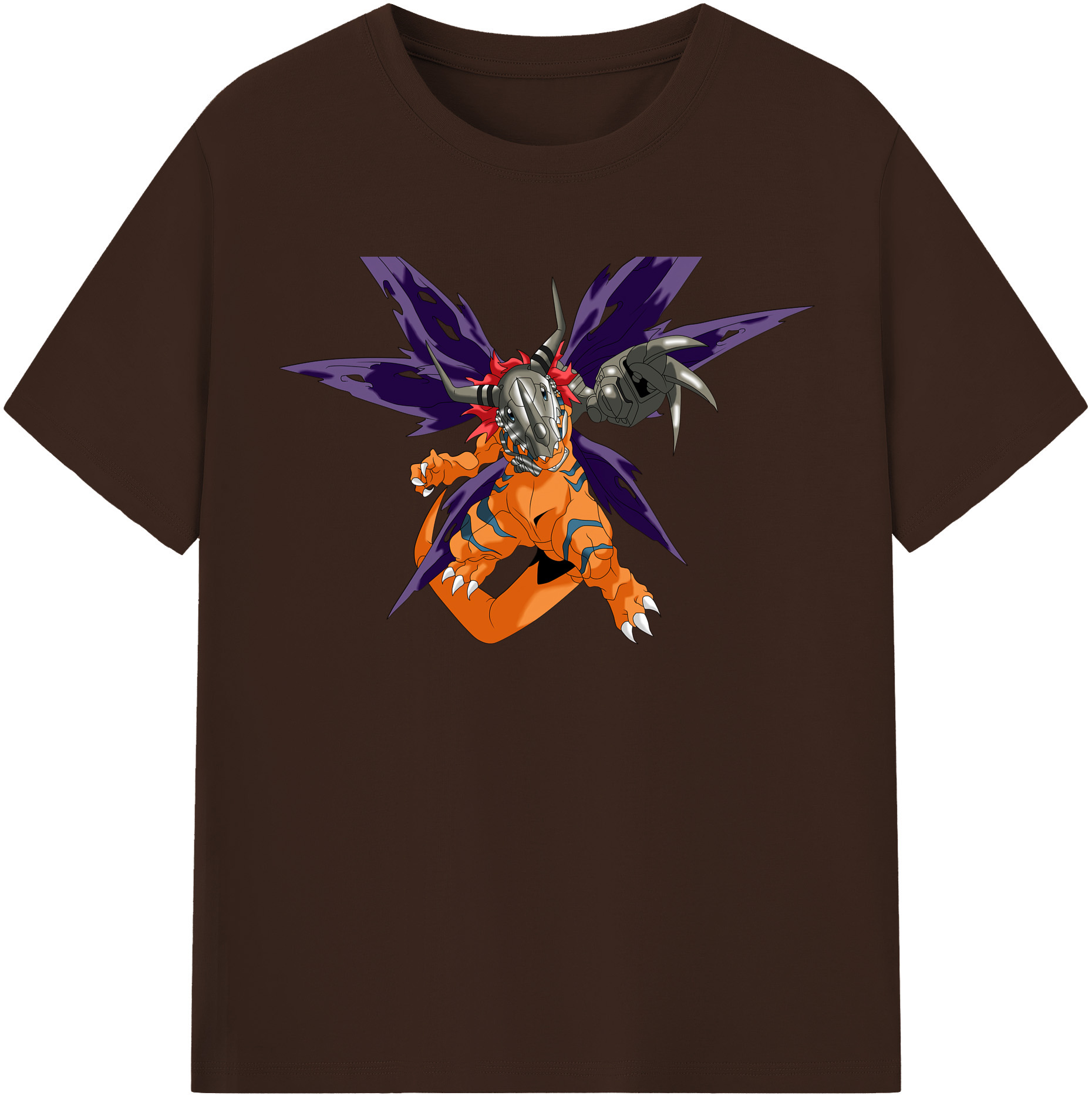 （画像用） Digimon デジタルモンスター/デジモン 綿100％半袖Tシャツ（フロントプリント）