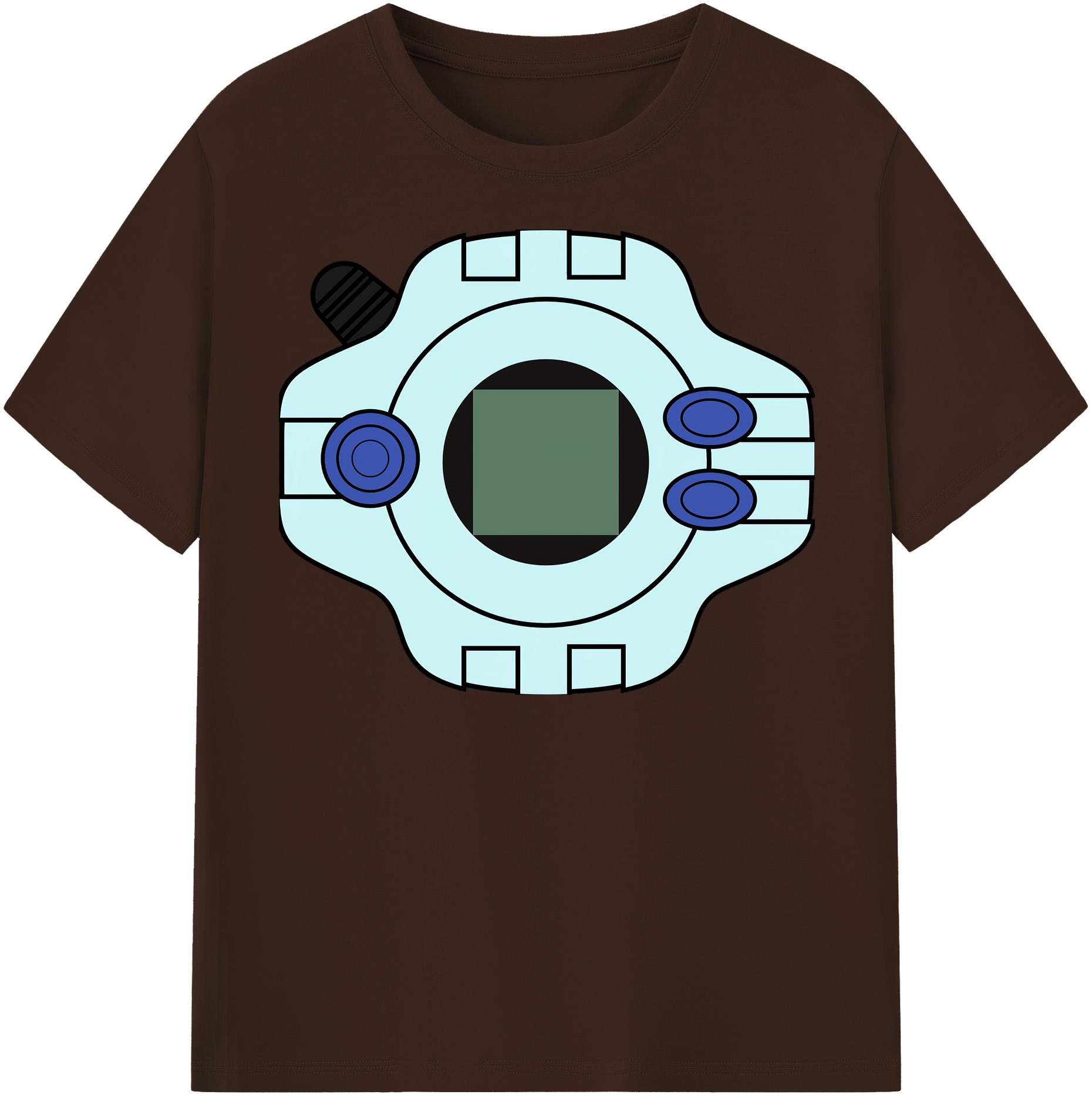 （画像用） Digimon デジタルモンスター/デジモン 綿100％半袖Tシャツ（フロントプリント）
