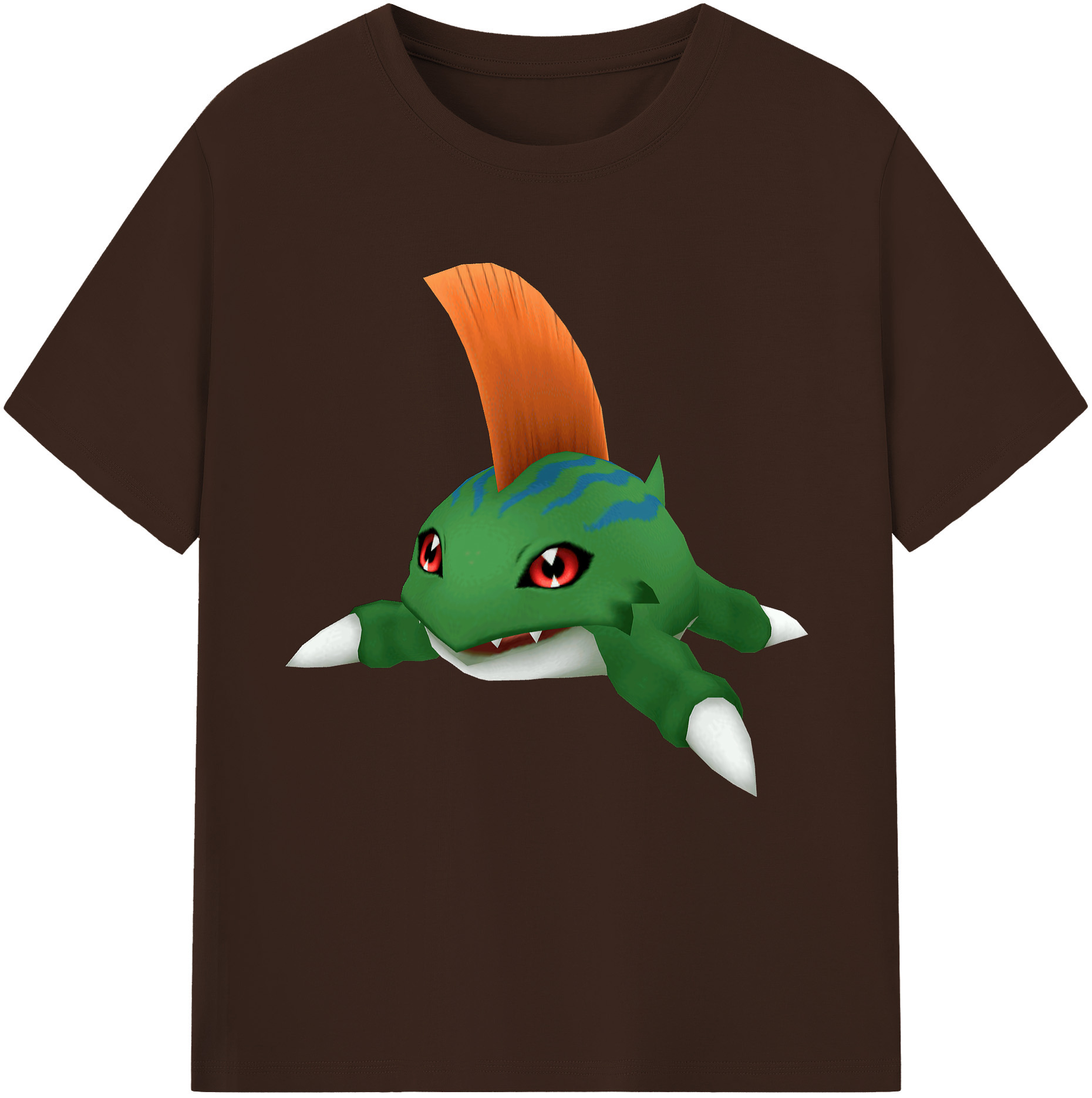 （画像用） Digimon デジタルモンスター/デジモン 綿100％半袖Tシャツ（フロントプリント）