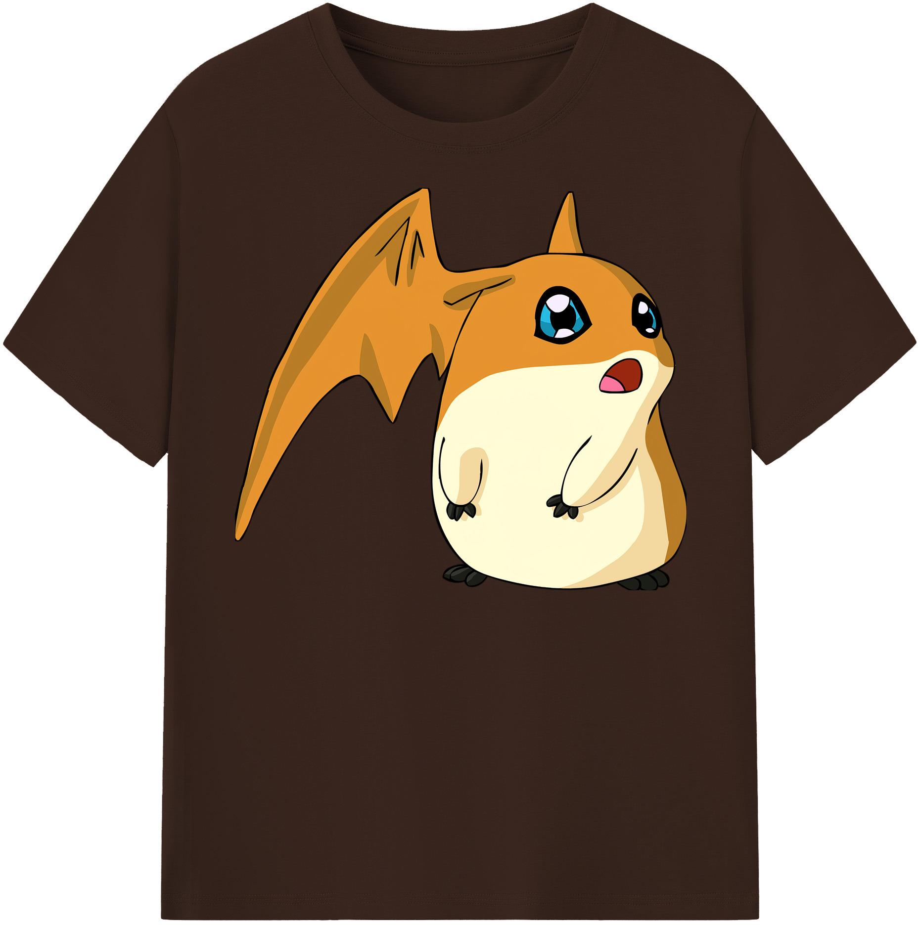 （画像用） Digimon デジタルモンスター/デジモン 綿100％半袖Tシャツ（フロントプリント）