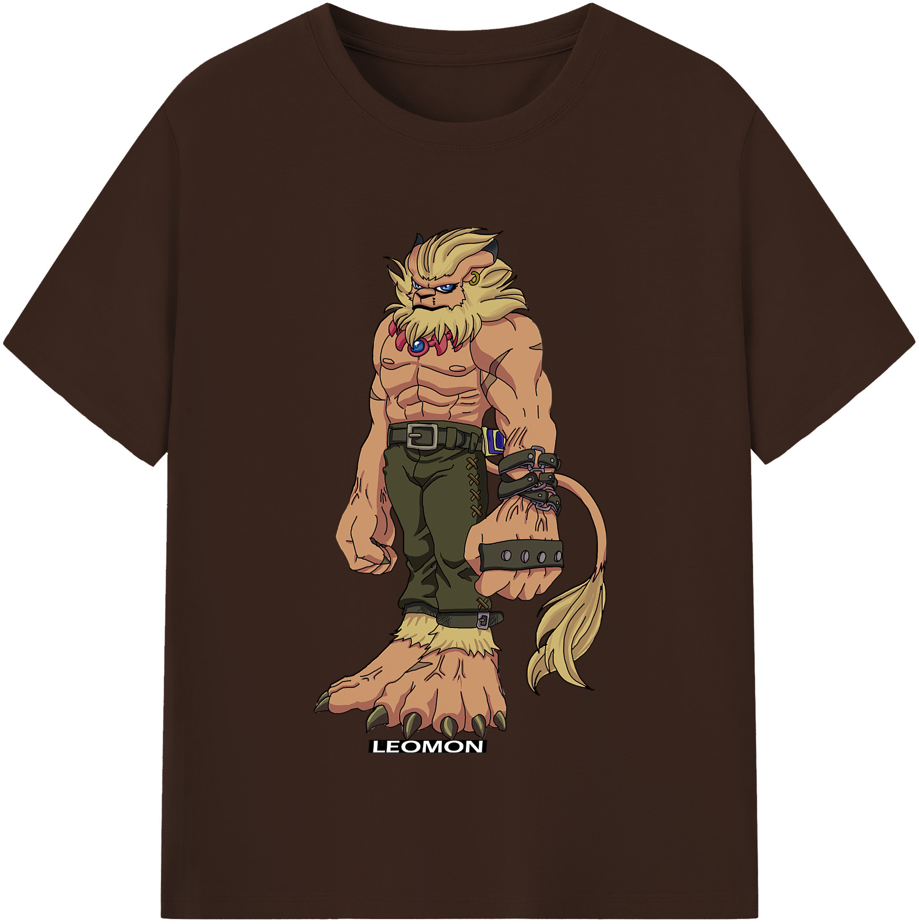 （画像用） Digimon デジタルモンスター/デジモン 綿100％半袖Tシャツ（フロントプリント）