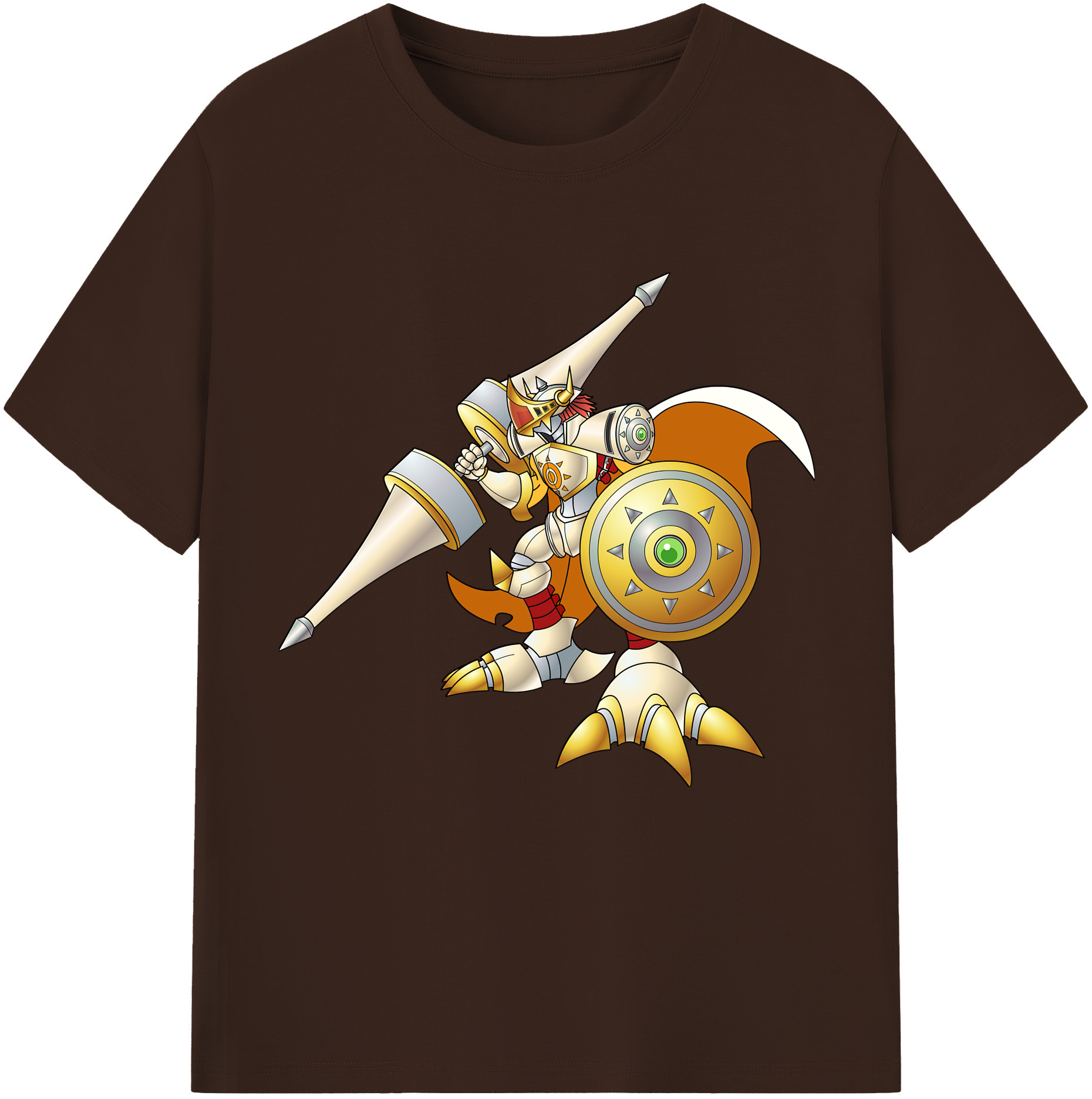 （画像用） Digimon デジタルモンスター/デジモン 綿100％半袖Tシャツ（フロントプリント）