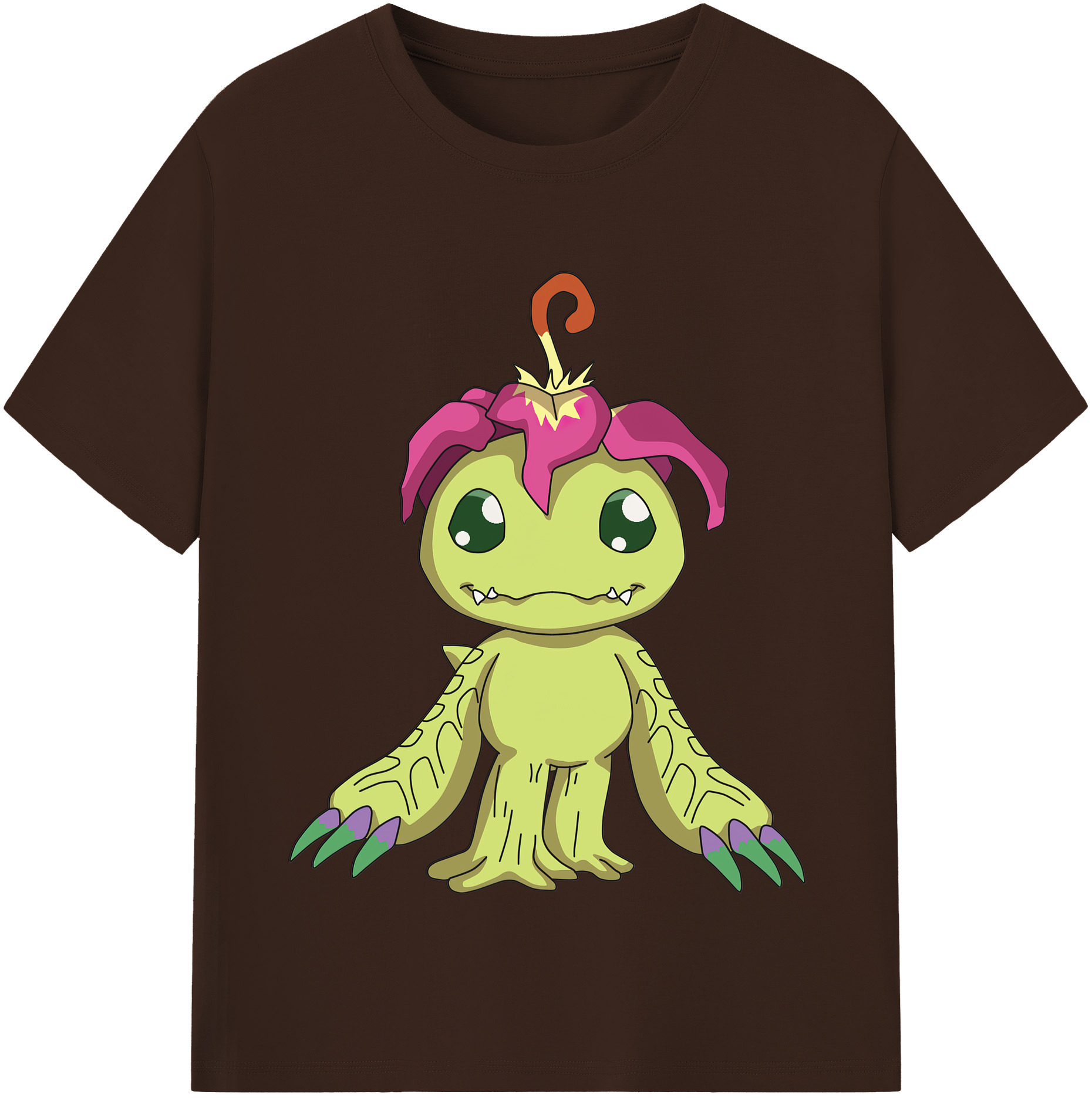 （画像用） Digimon デジタルモンスター/デジモン 綿100％半袖Tシャツ（フロントプリント）