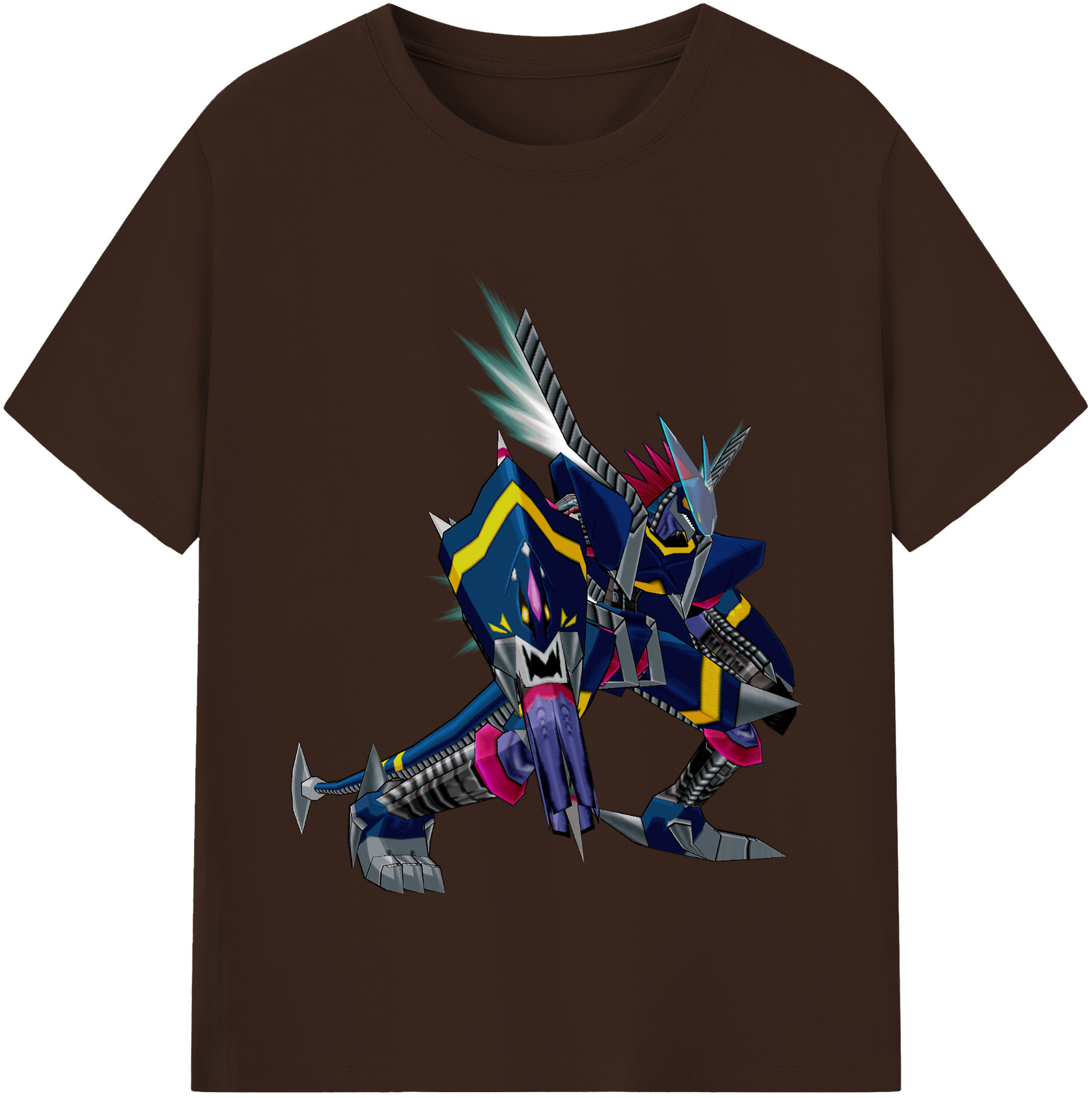（画像用） Digimon デジタルモンスター/デジモン 綿100％半袖Tシャツ（フロントプリント）