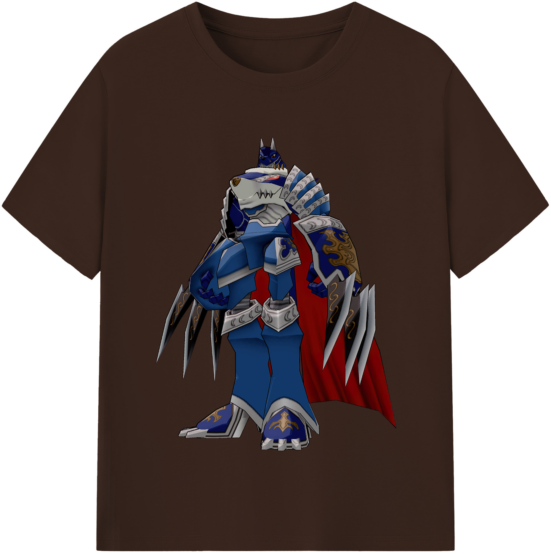 （画像用） Digimon デジタルモンスター/デジモン 綿100％半袖Tシャツ（フロントプリント）
