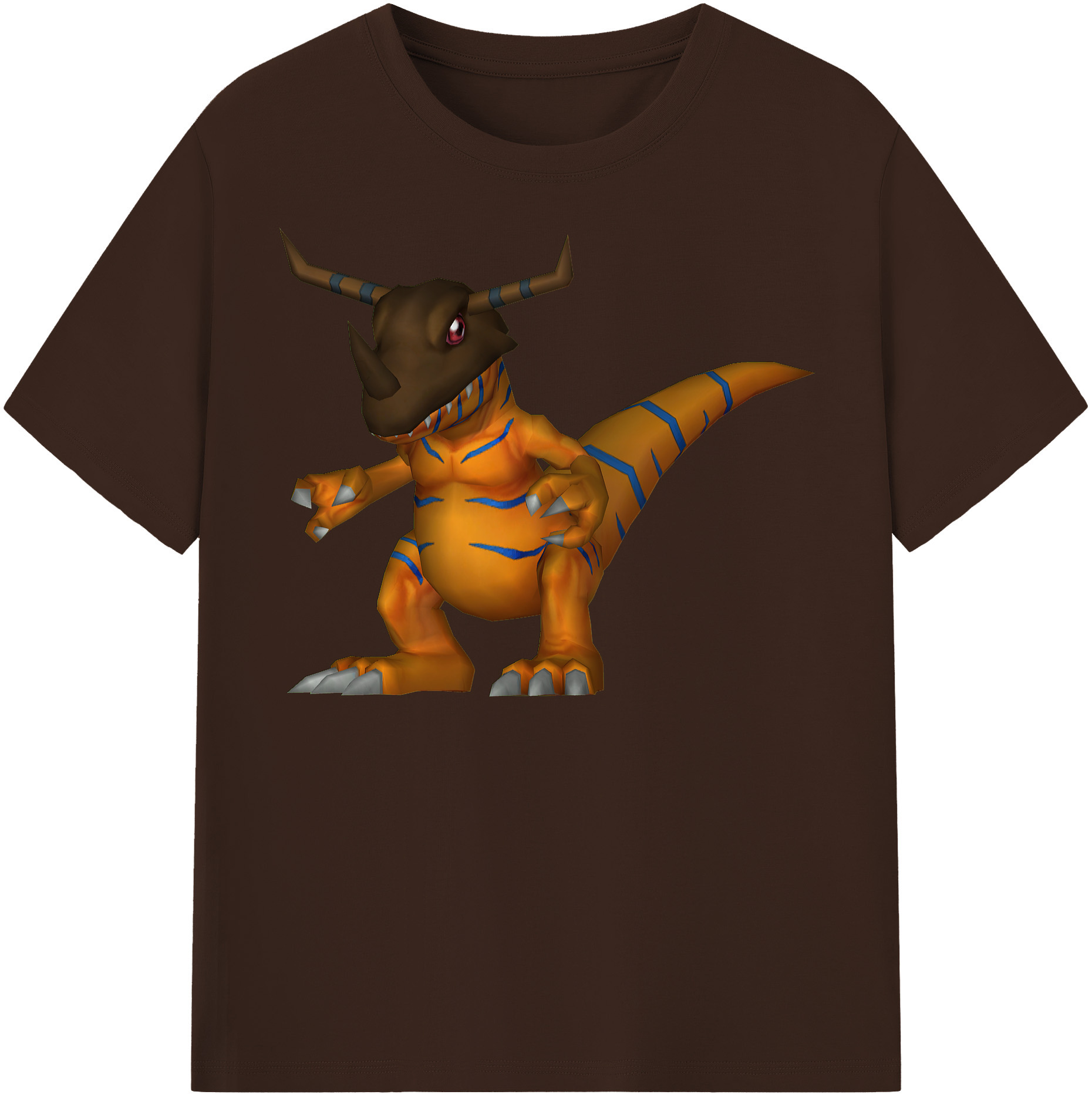 （画像用） Digimon デジタルモンスター/デジモン 綿100％半袖Tシャツ（フロントプリント）