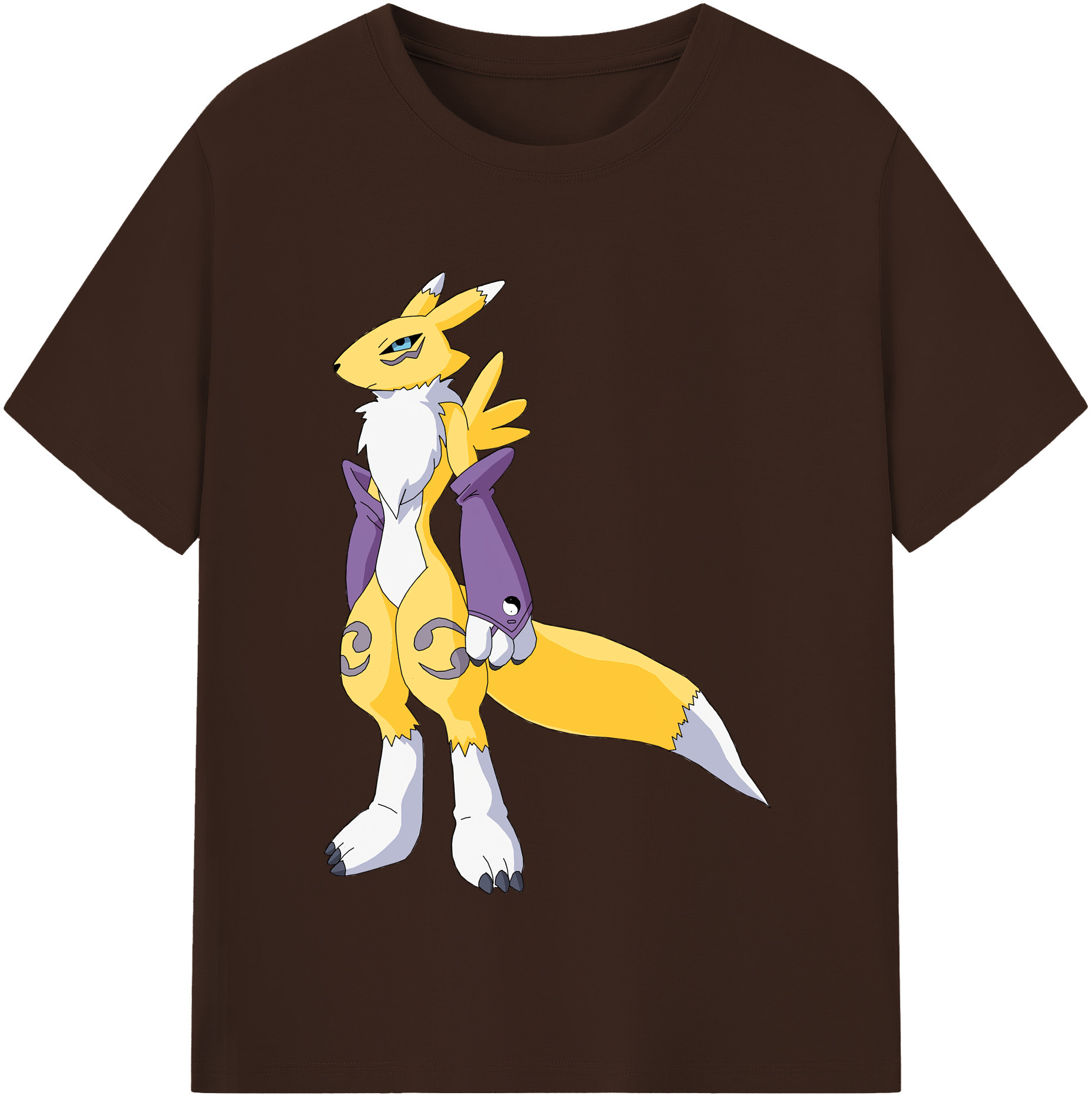 （画像用） Digimon デジタルモンスター/デジモン 綿100％半袖Tシャツ（フロントプリント）