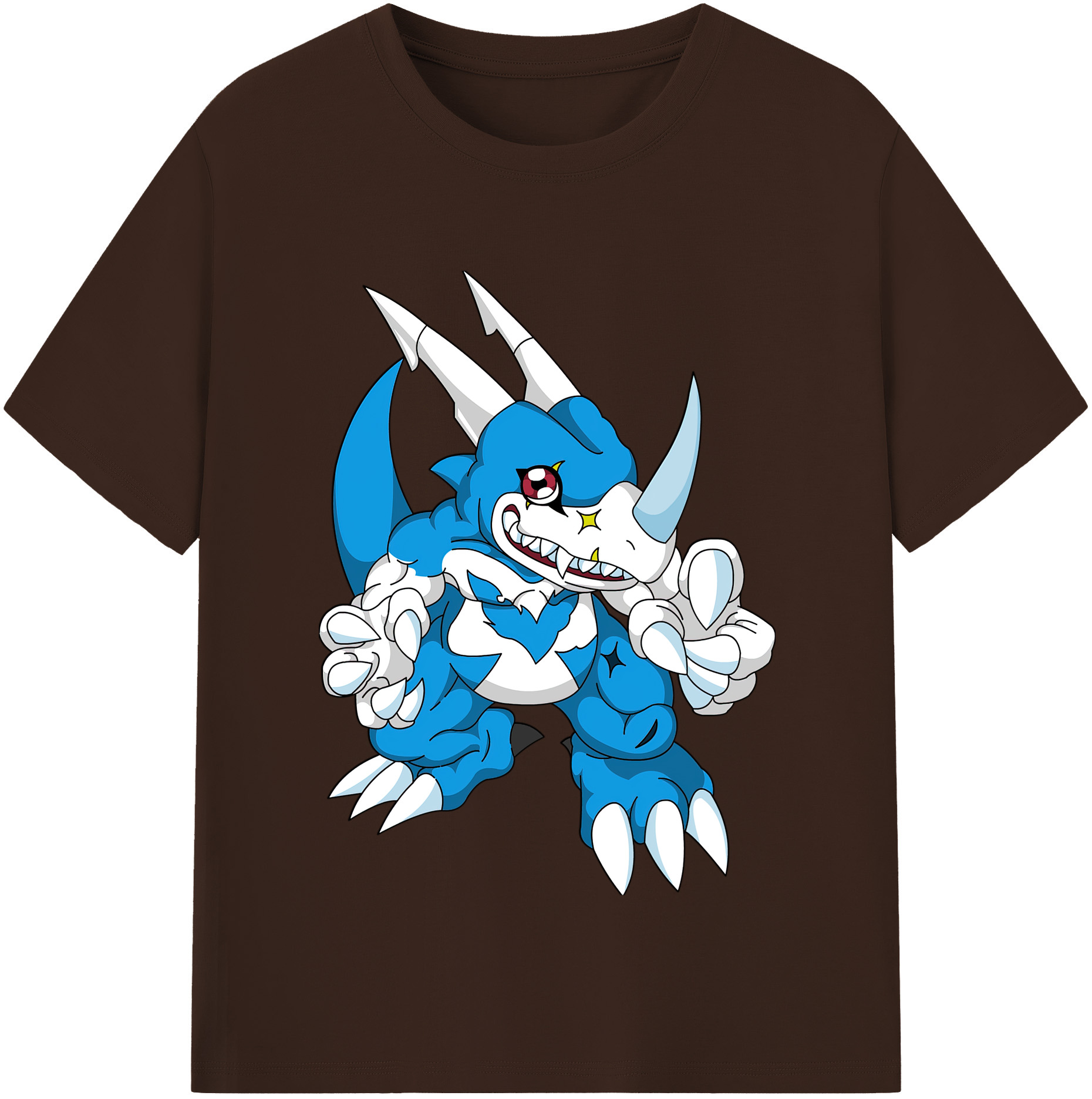 （画像用） Digimon デジタルモンスター/デジモン 綿100％半袖Tシャツ（フロントプリント）