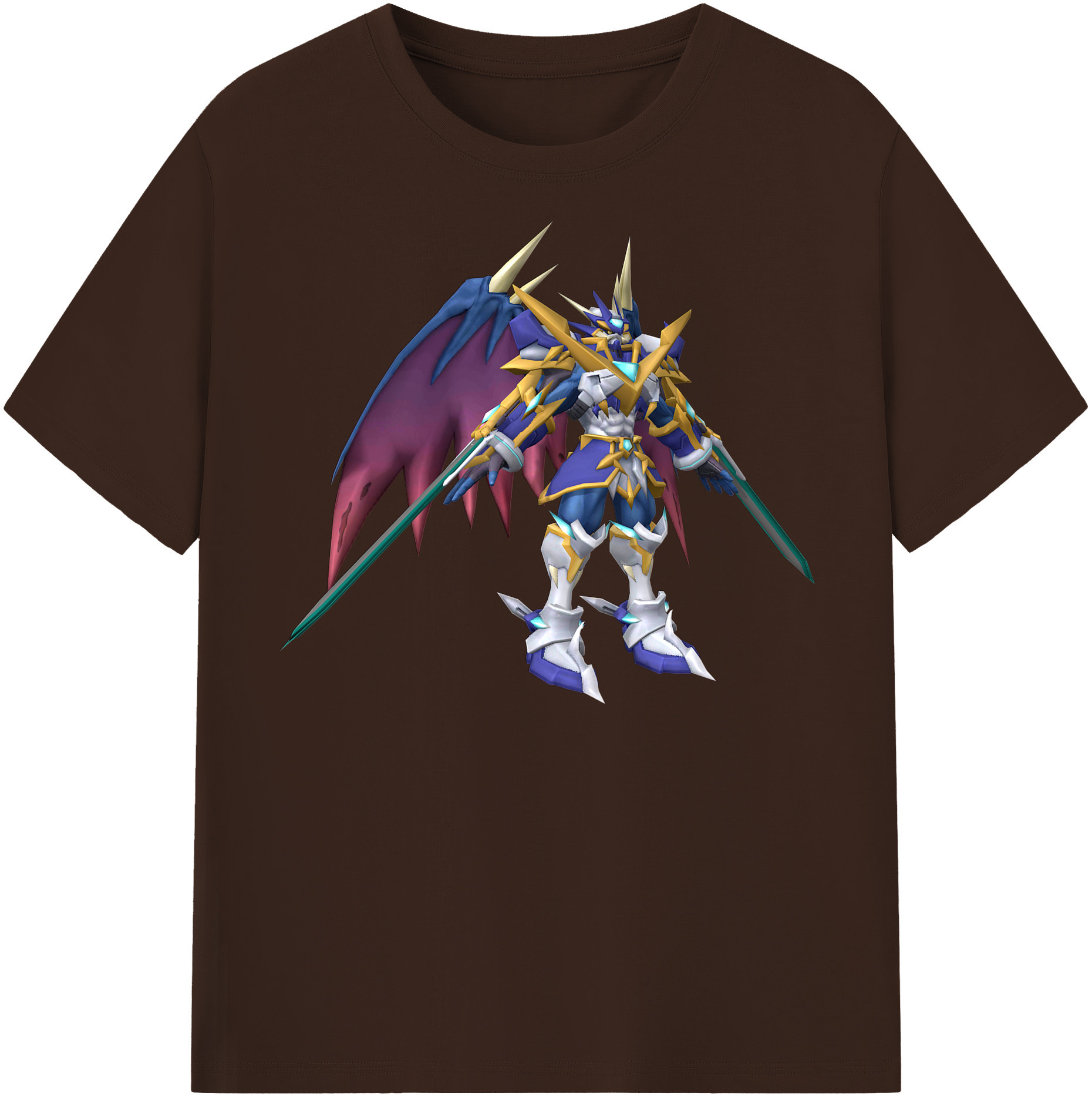 （画像用） Digimon デジタルモンスター/デジモン 綿100％半袖Tシャツ（フロントプリント）