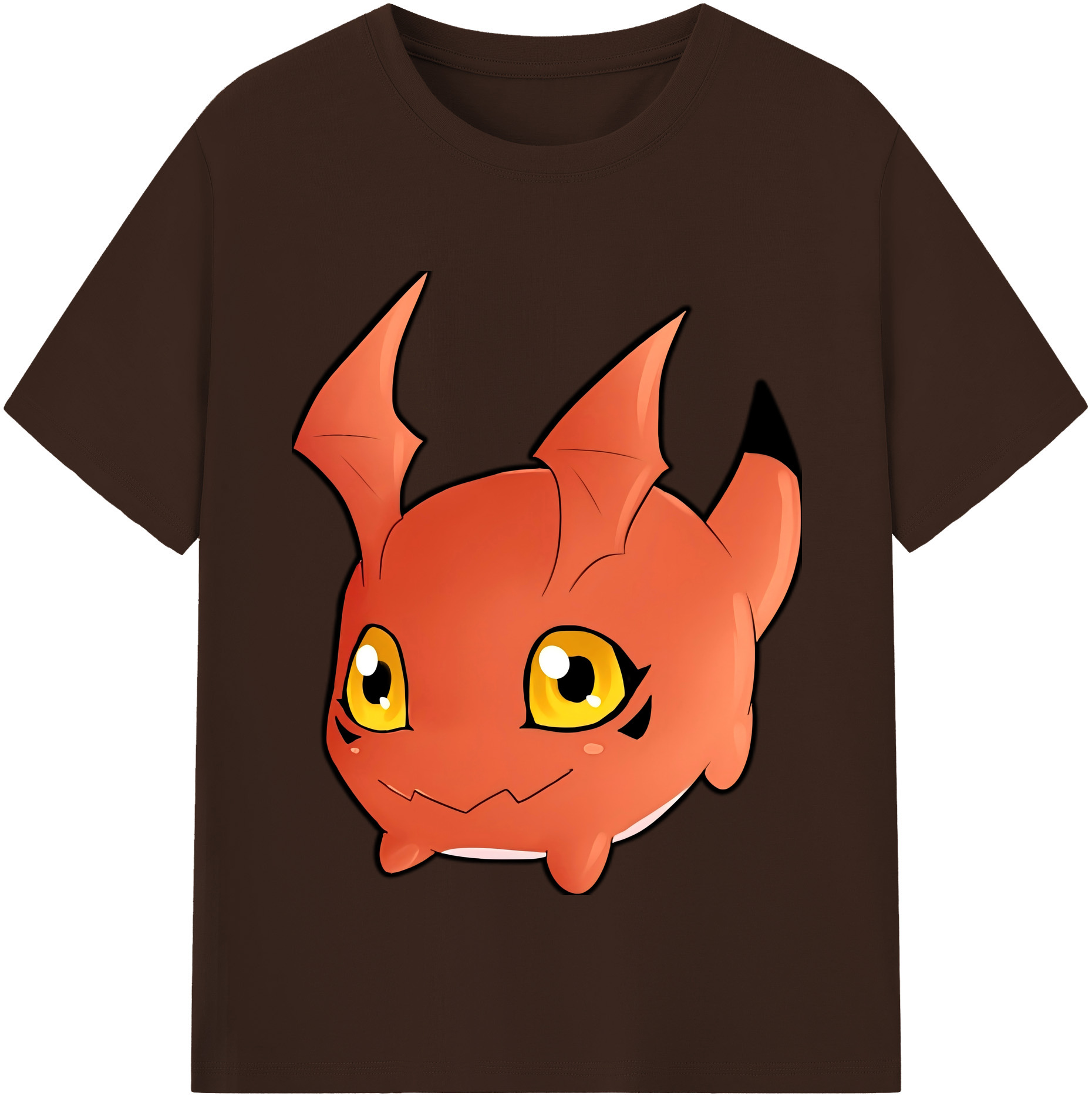 （画像用） Digimon デジタルモンスター/デジモン 綿100％半袖Tシャツ（フロントプリント）