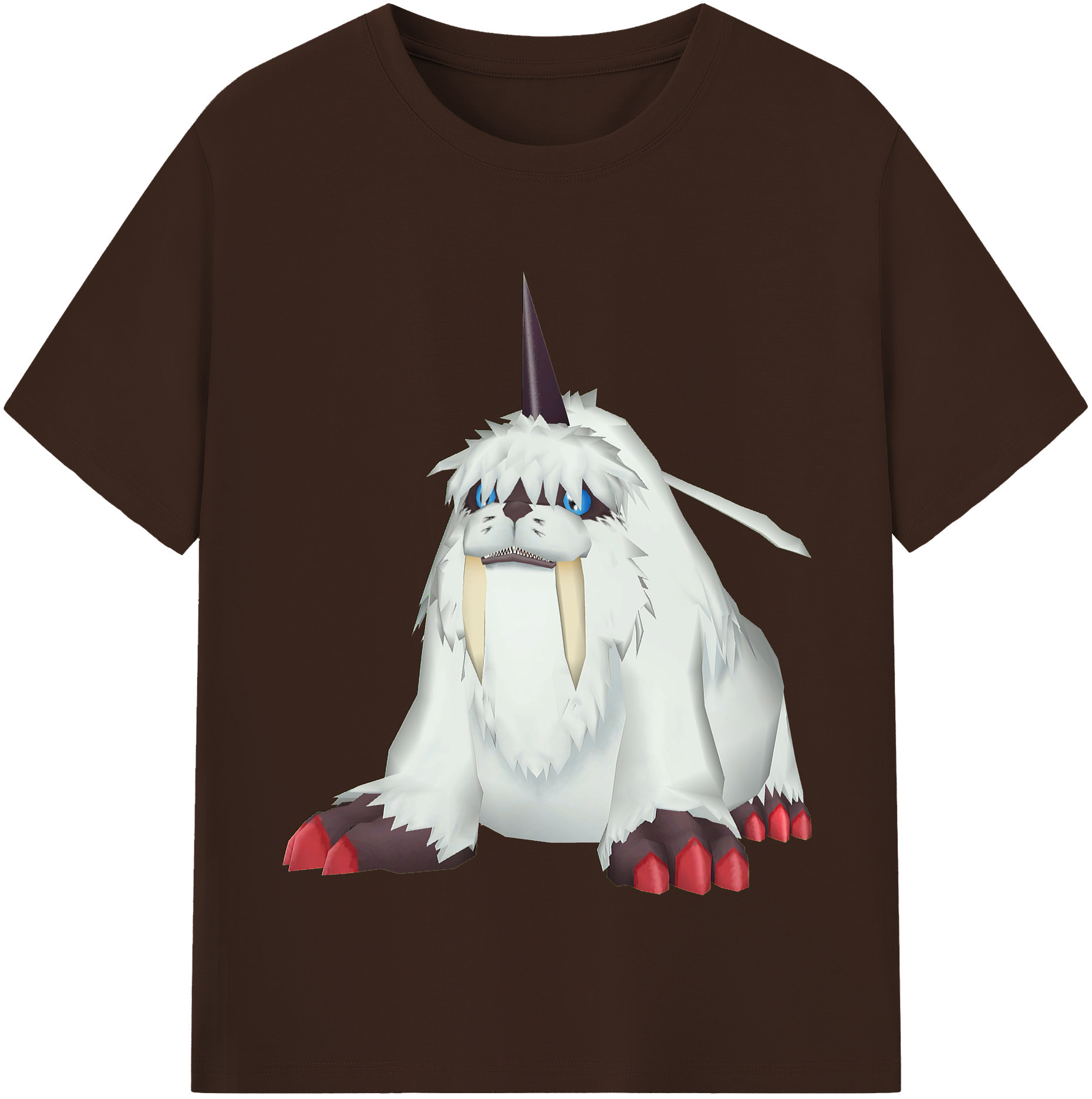 （画像用） Digimon デジタルモンスター/デジモン 綿100％半袖Tシャツ（フロントプリント）