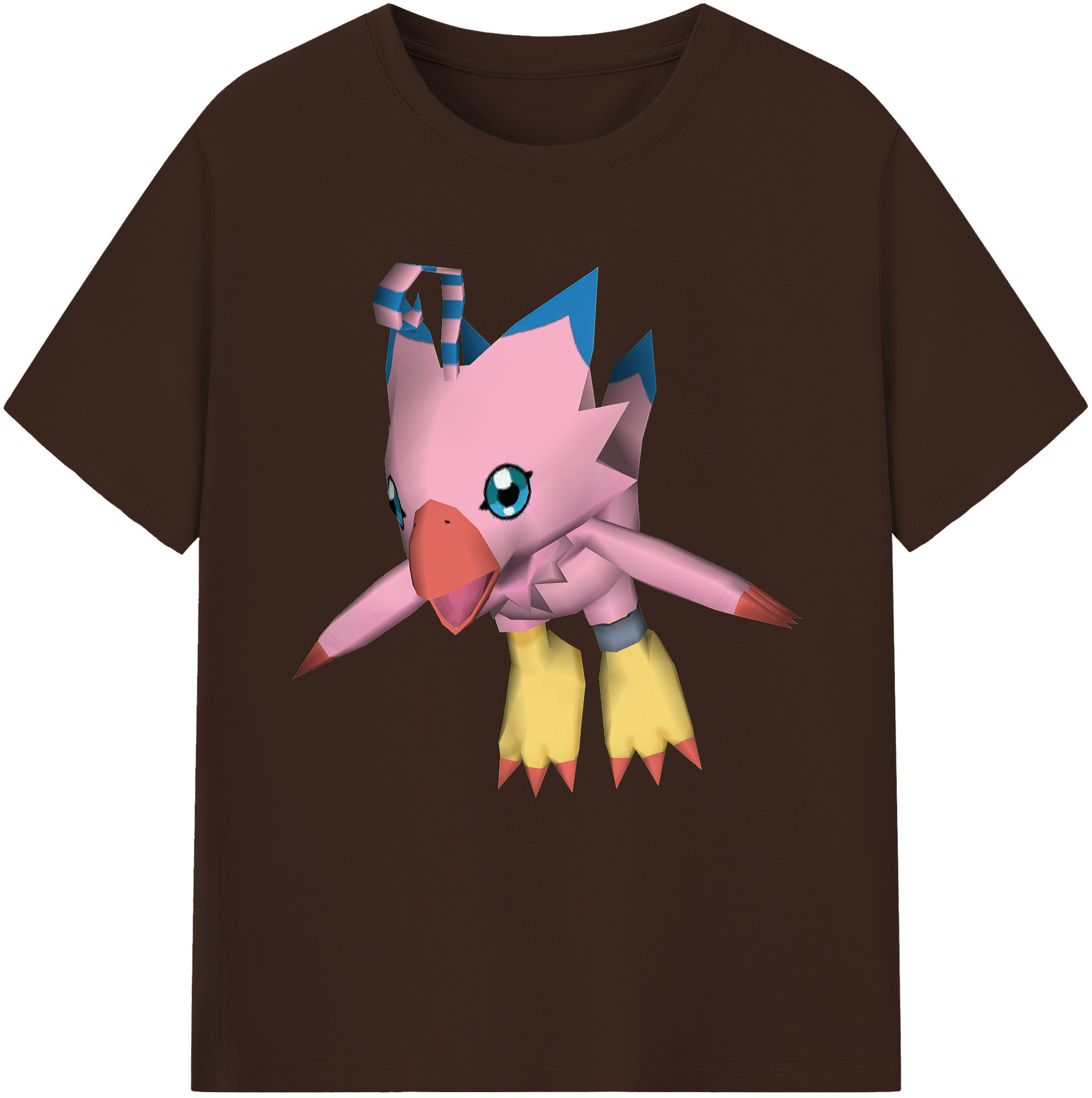 （画像用） Digimon デジタルモンスター/デジモン 綿100％半袖Tシャツ（フロントプリント）