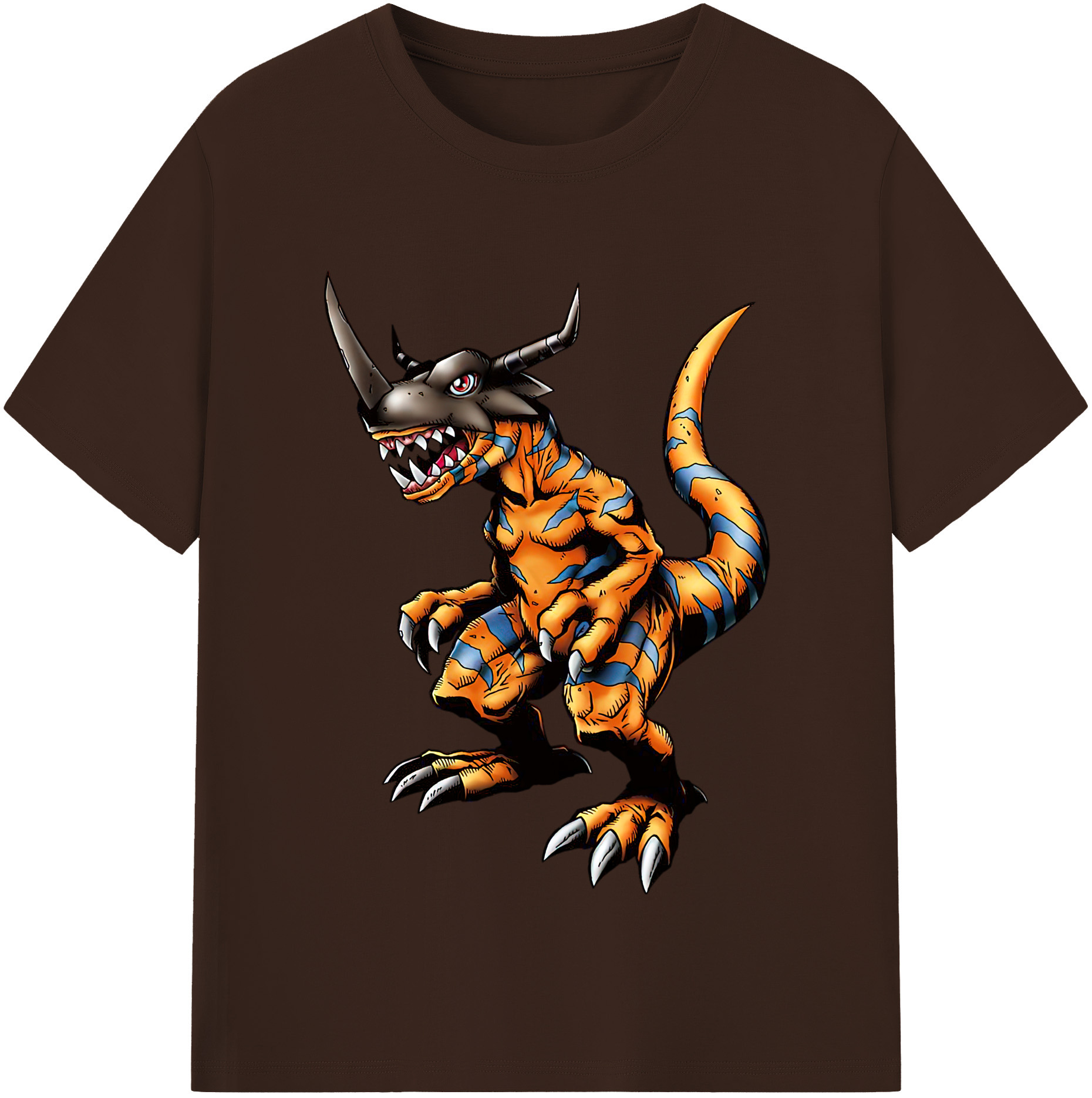 （画像用） Digimon デジタルモンスター/デジモン 綿100％半袖Tシャツ（フロントプリント）
