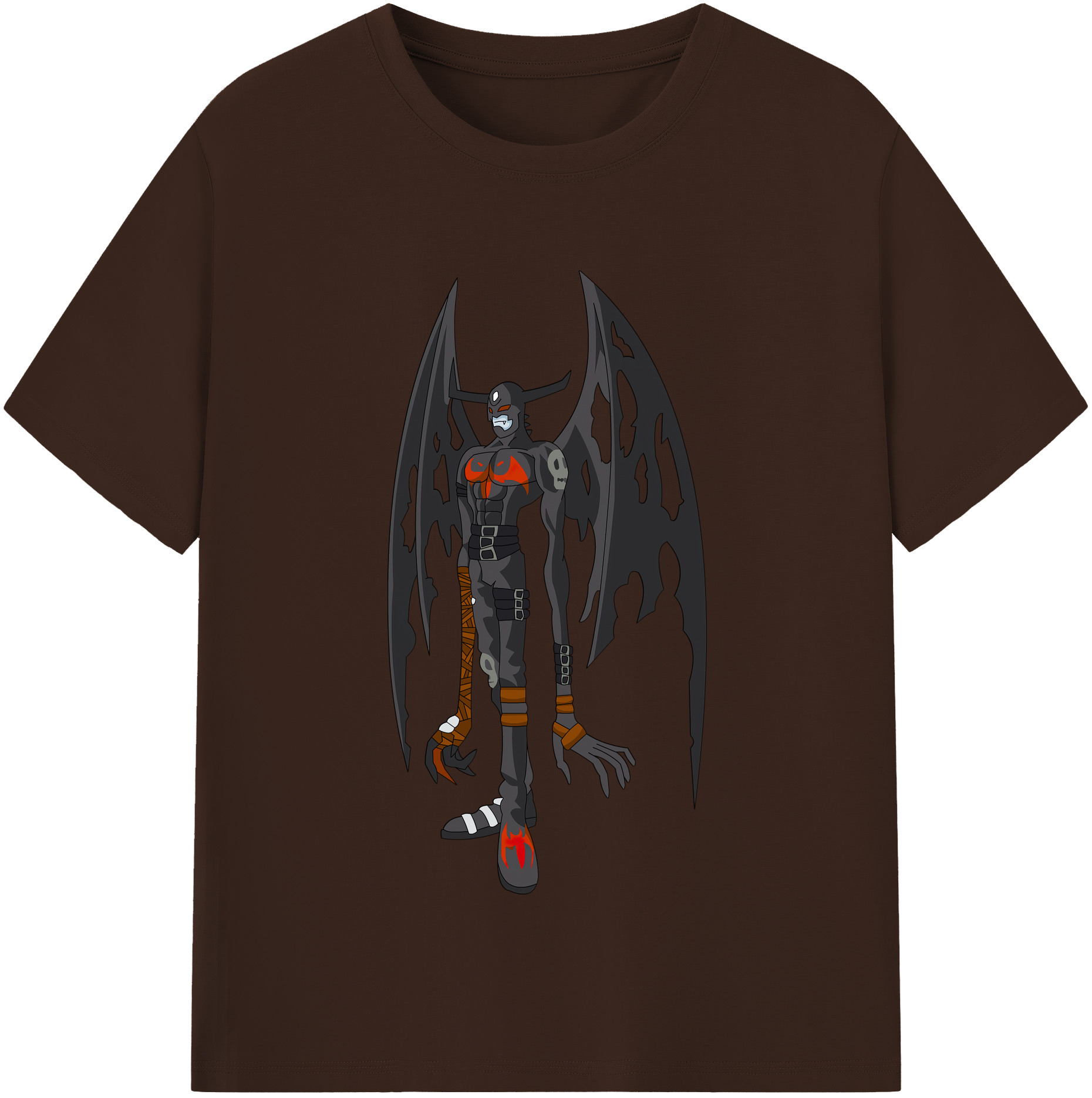 （画像用） Digimon デジタルモンスター/デジモン 綿100％半袖Tシャツ（フロントプリント）