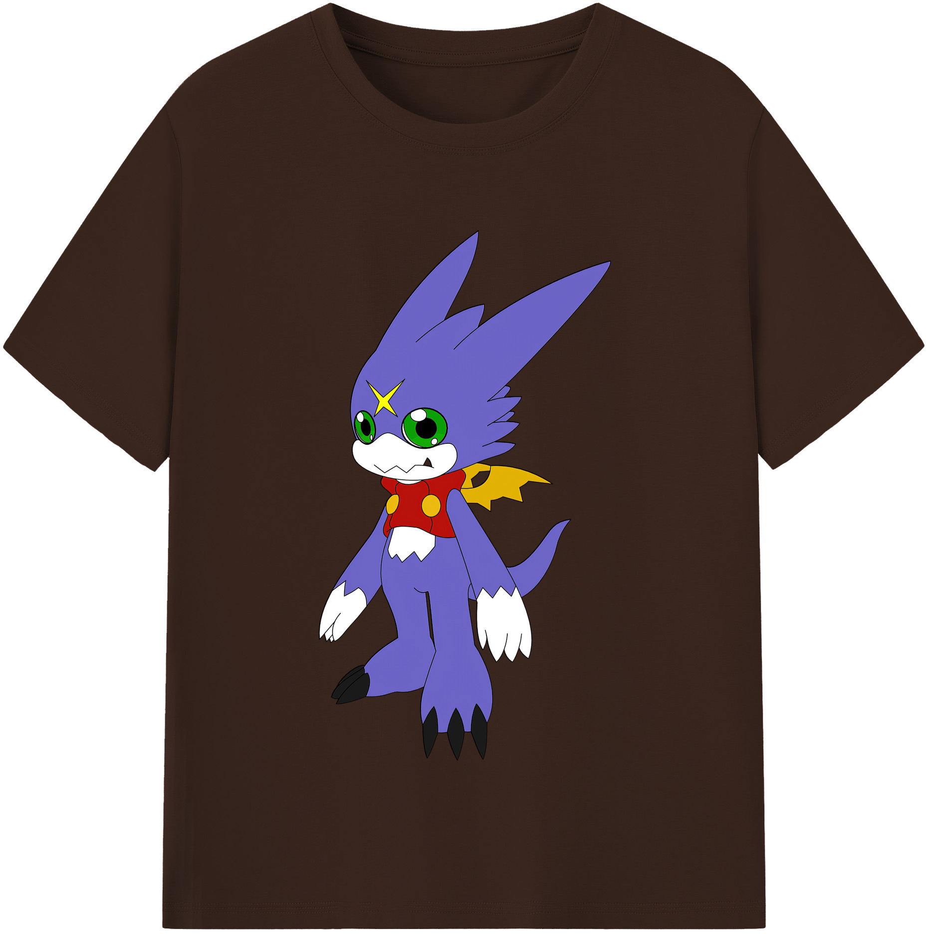 （画像用） Digimon デジタルモンスター/デジモン 綿100％半袖Tシャツ（フロントプリント）