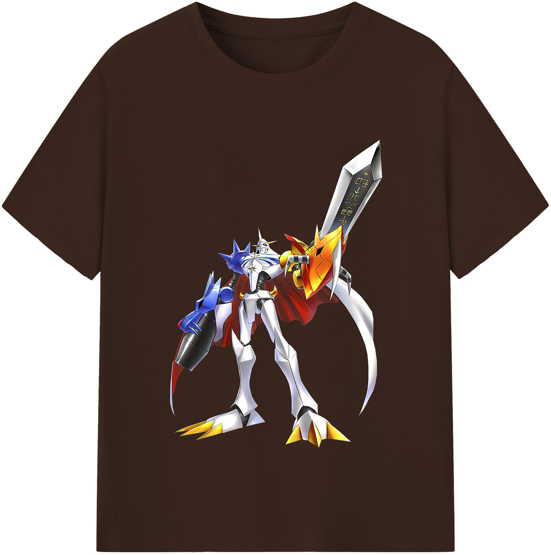 （画像用） Digimon デジタルモンスター/デジモン 綿100％半袖Tシャツ（フロントプリント）