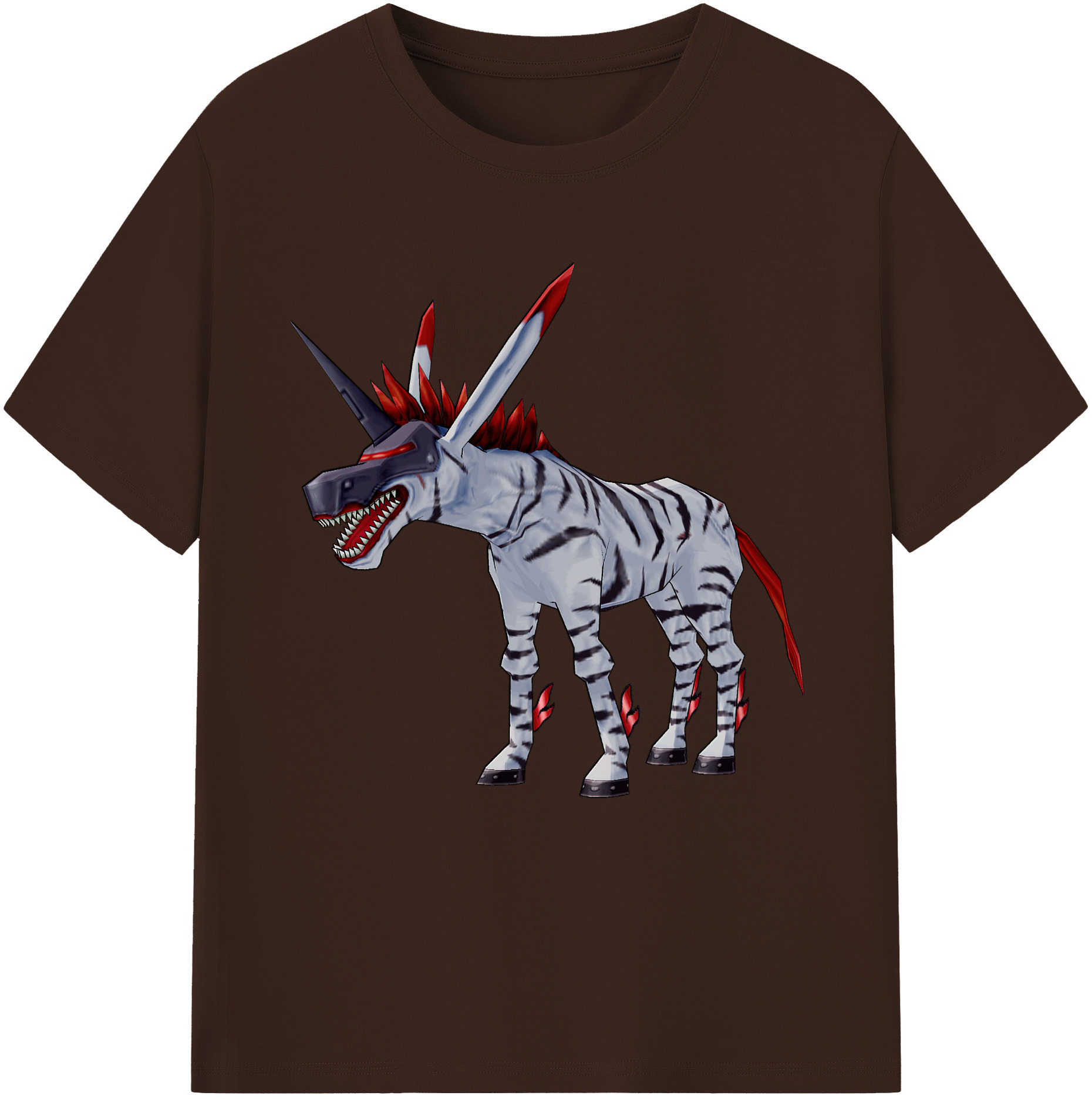 （画像用） Digimon デジタルモンスター/デジモン 綿100％半袖Tシャツ（フロントプリント）