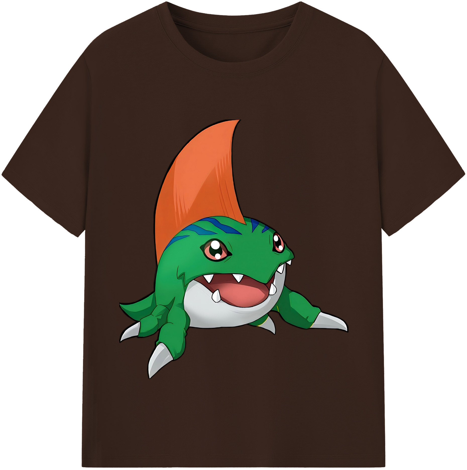 （画像用） Digimon デジタルモンスター/デジモン 綿100％半袖Tシャツ（フロントプリント）