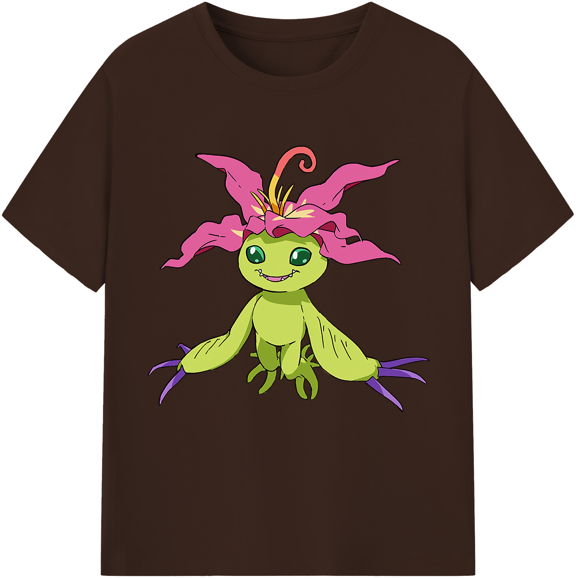 （画像用） Digimon デジタルモンスター/デジモン 綿100％半袖Tシャツ（フロントプリント）