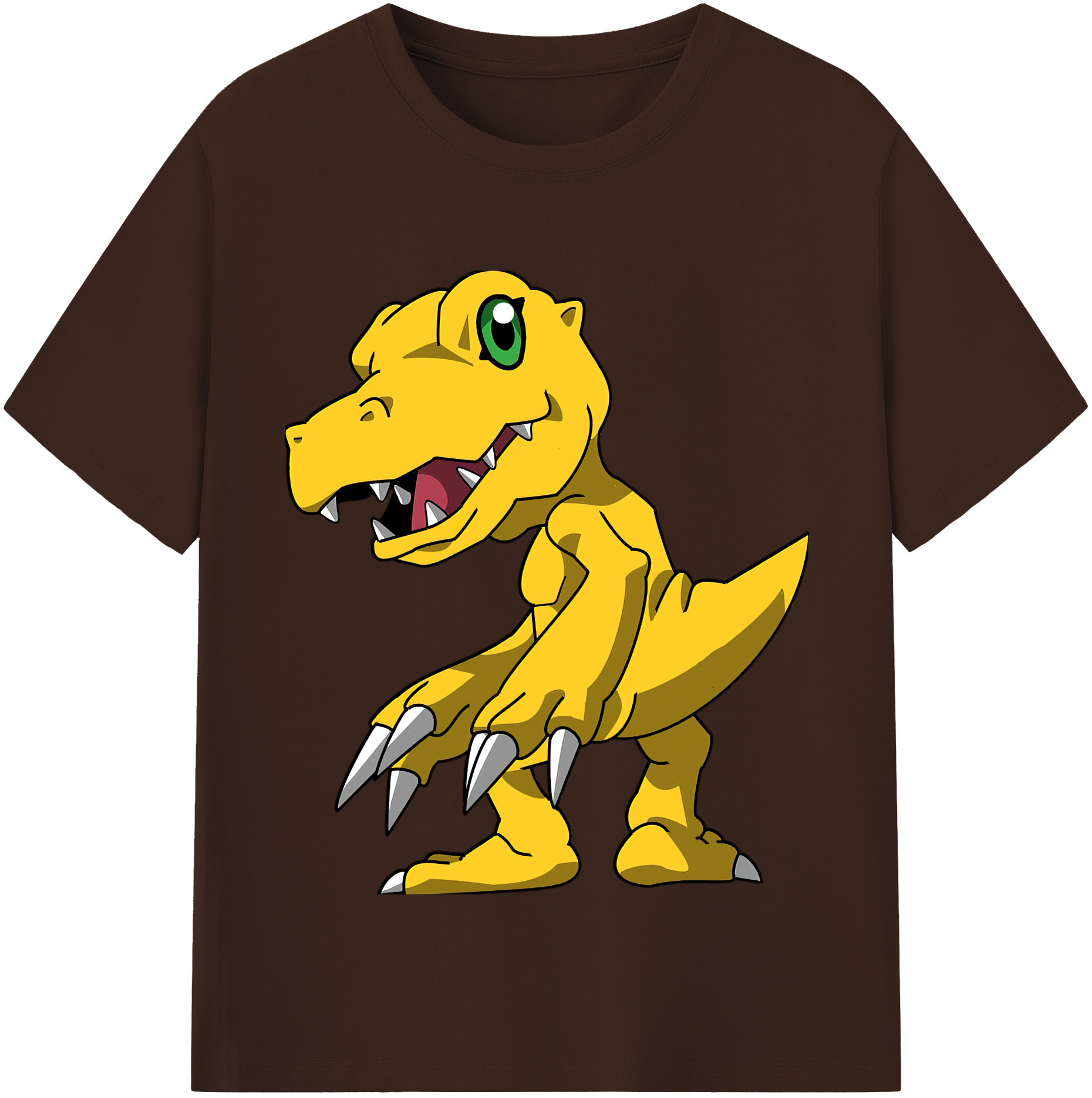 （画像用） Digimon デジタルモンスター/デジモン 綿100％半袖Tシャツ（フロントプリント）