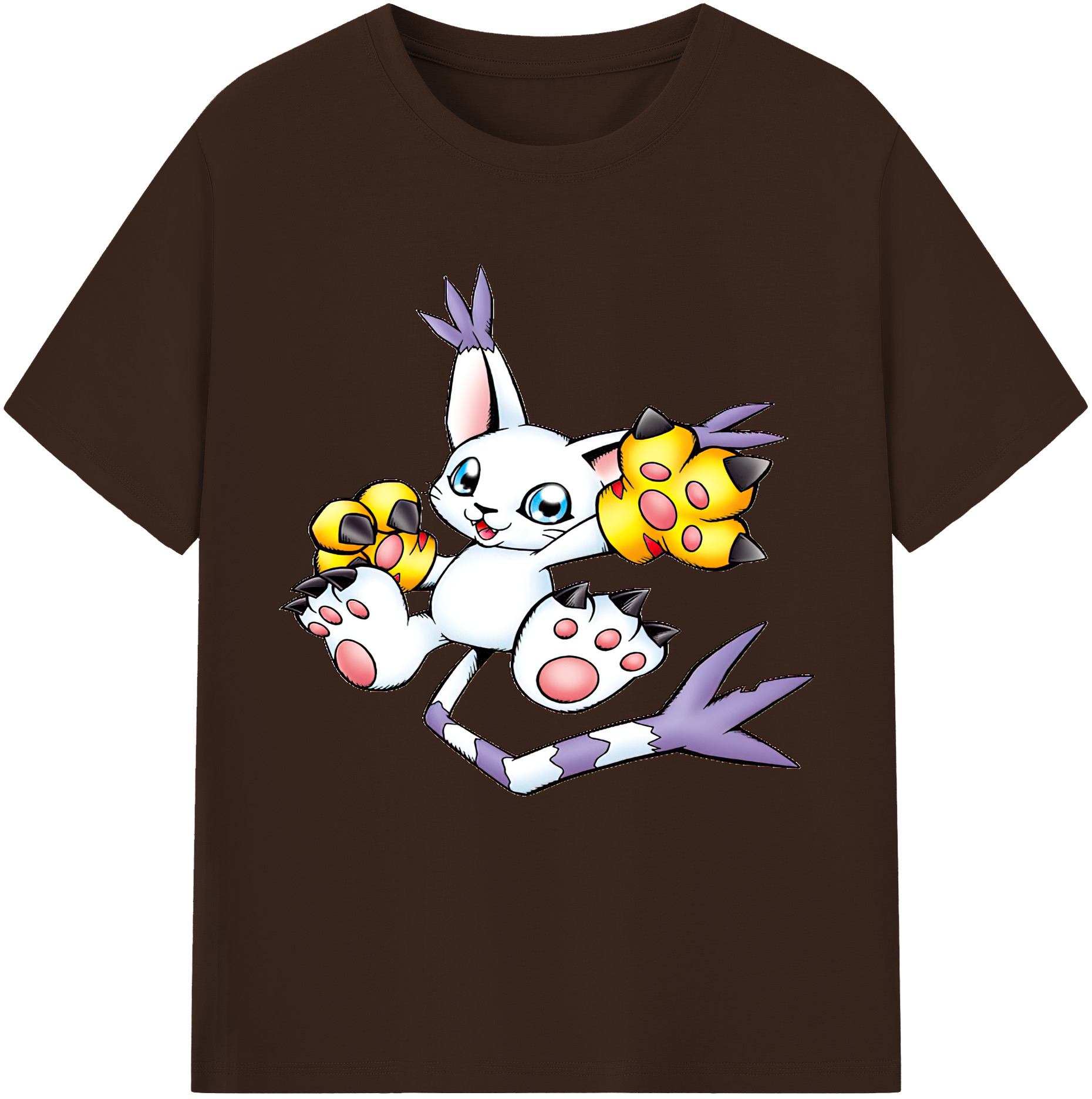 （画像用） Digimon デジタルモンスター/デジモン 綿100％半袖Tシャツ（フロントプリント）