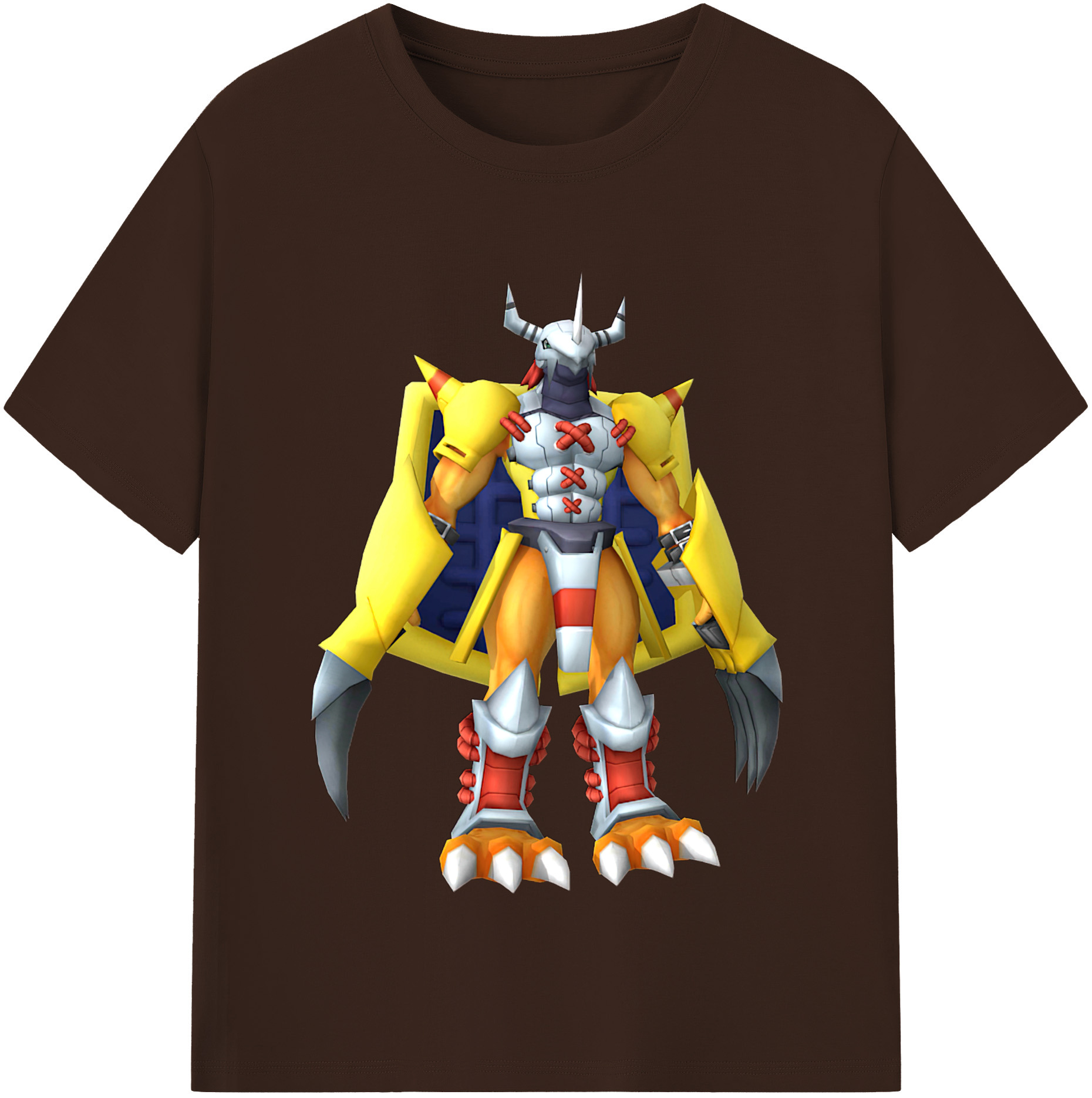 （画像用） Digimon デジタルモンスター/デジモン 綿100％半袖Tシャツ（フロントプリント）