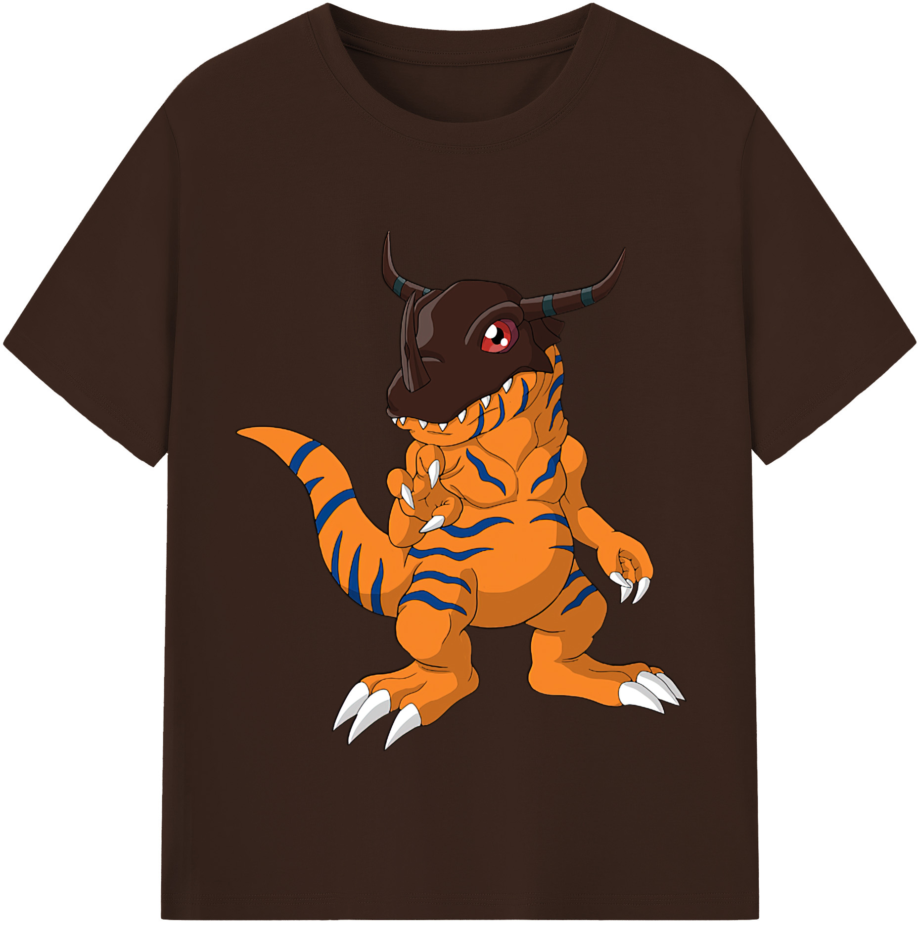 （画像用） Digimon デジタルモンスター/デジモン 綿100％半袖Tシャツ（フロントプリント）