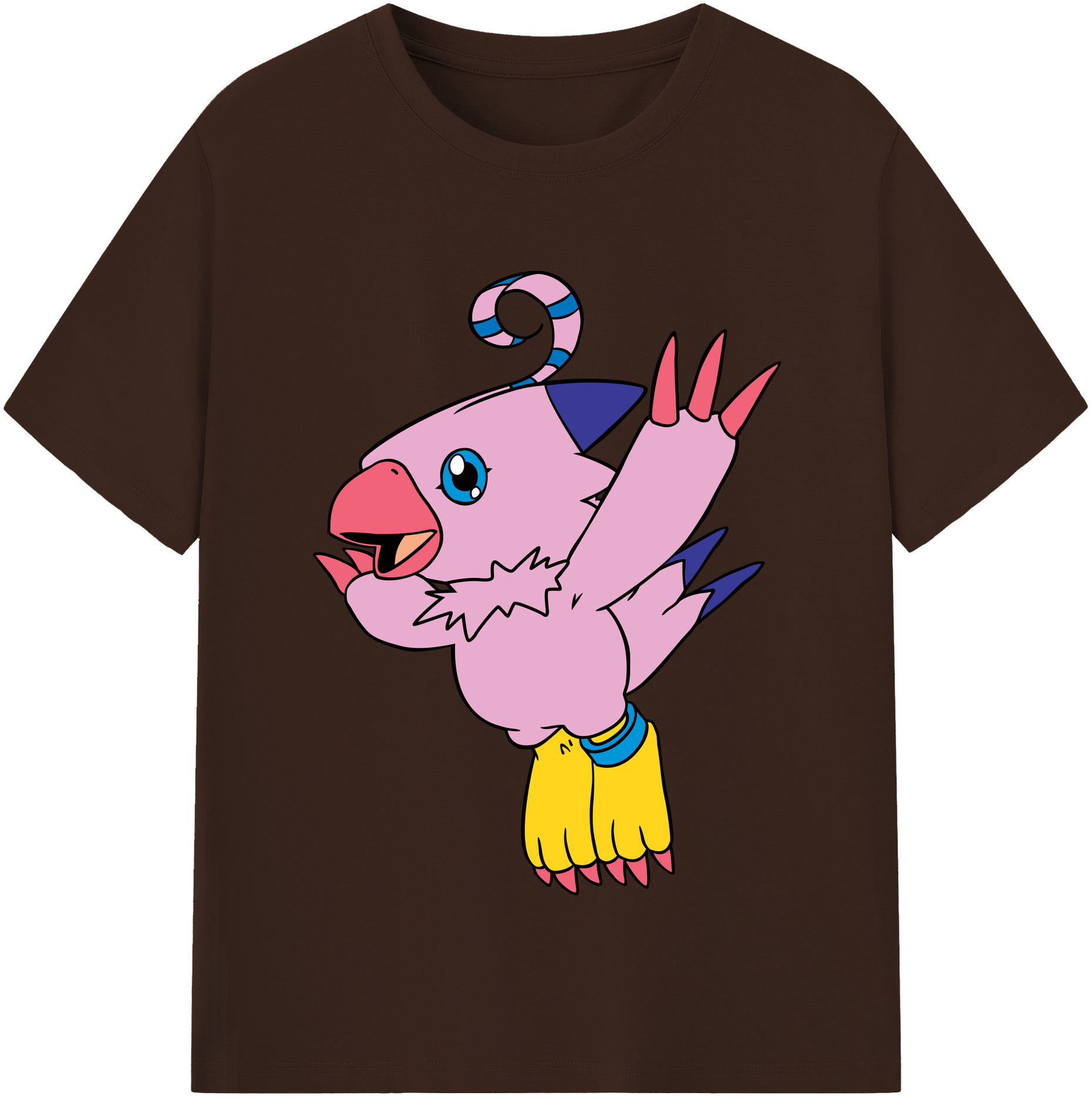 （画像用） Digimon デジタルモンスター/デジモン 綿100％半袖Tシャツ（フロントプリント）