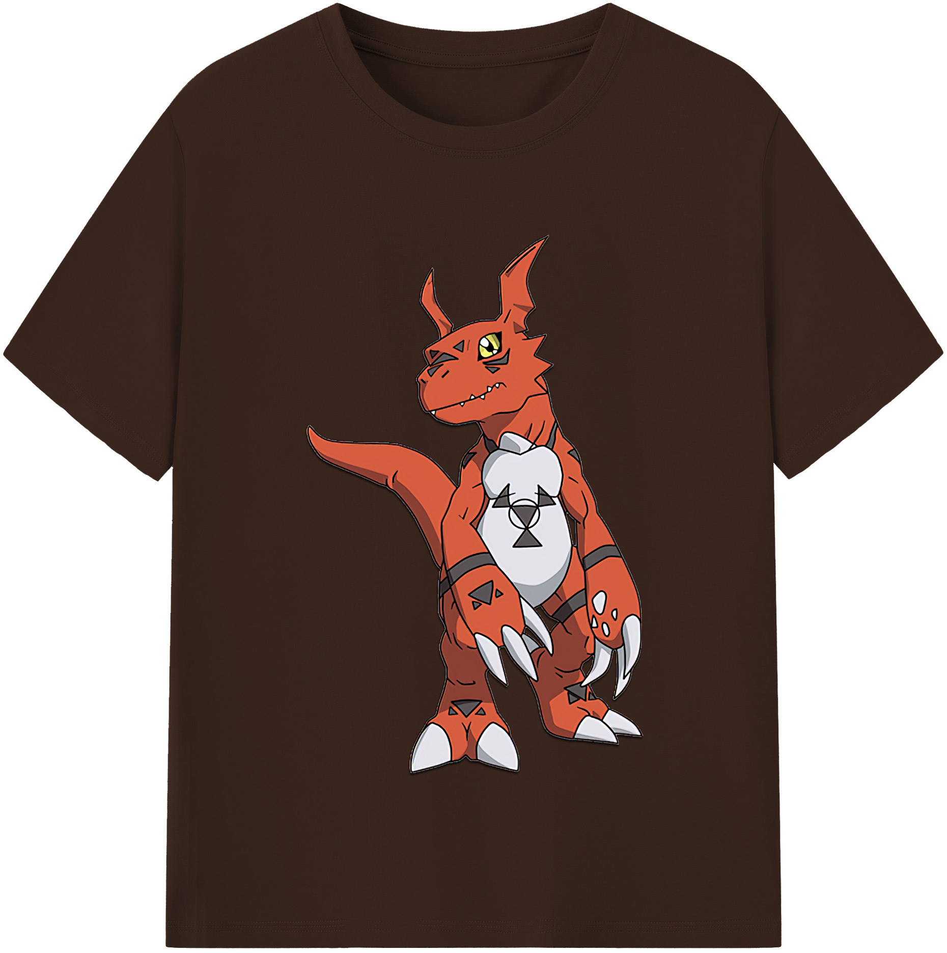 （画像用） Digimon デジタルモンスター/デジモン 綿100％半袖Tシャツ（フロントプリント）