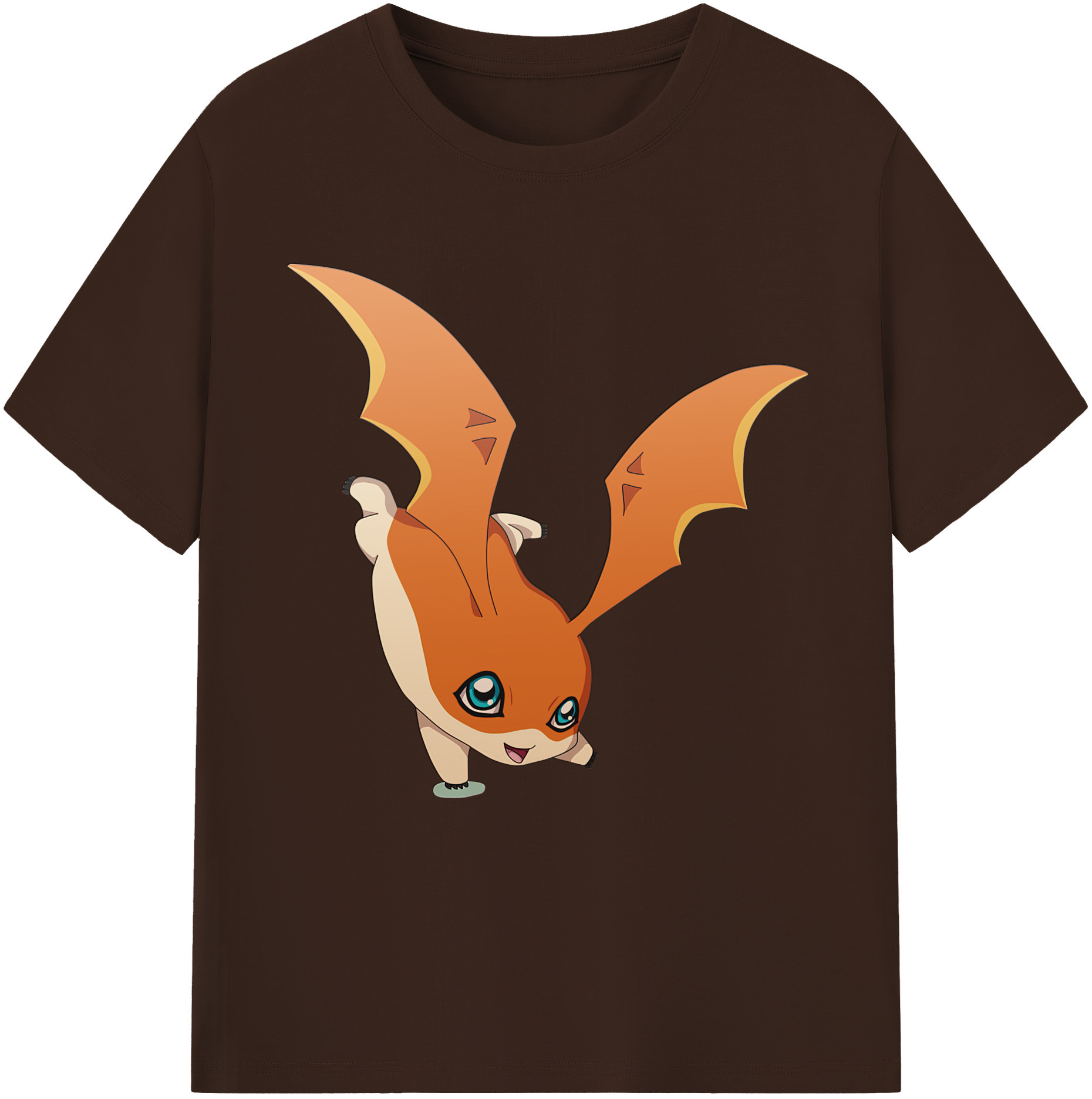 （画像用） Digimon デジタルモンスター/デジモン 綿100％半袖Tシャツ（フロントプリント）