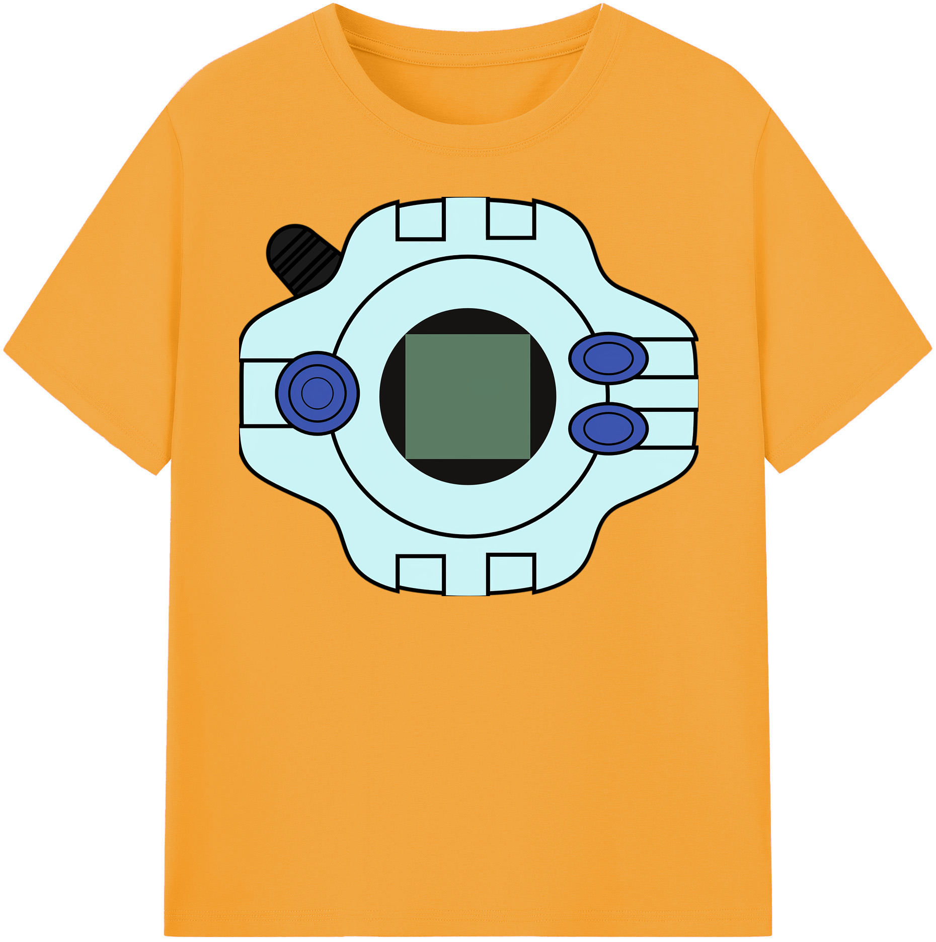（画像用） Digimon デジタルモンスター/デジモン 綿100％半袖Tシャツ（フロントプリント）