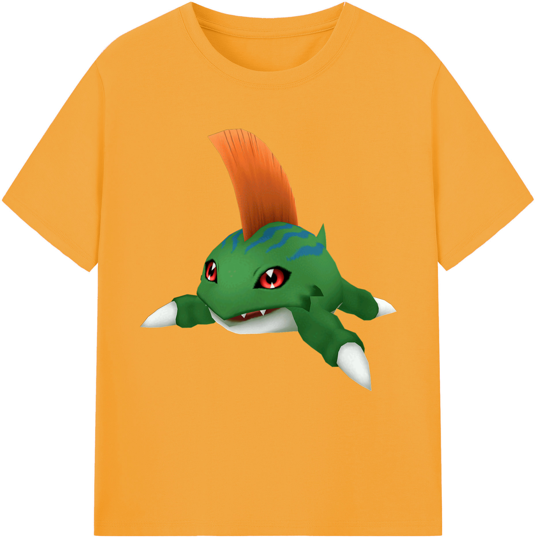 （画像用） Digimon デジタルモンスター/デジモン 綿100％半袖Tシャツ（フロントプリント）