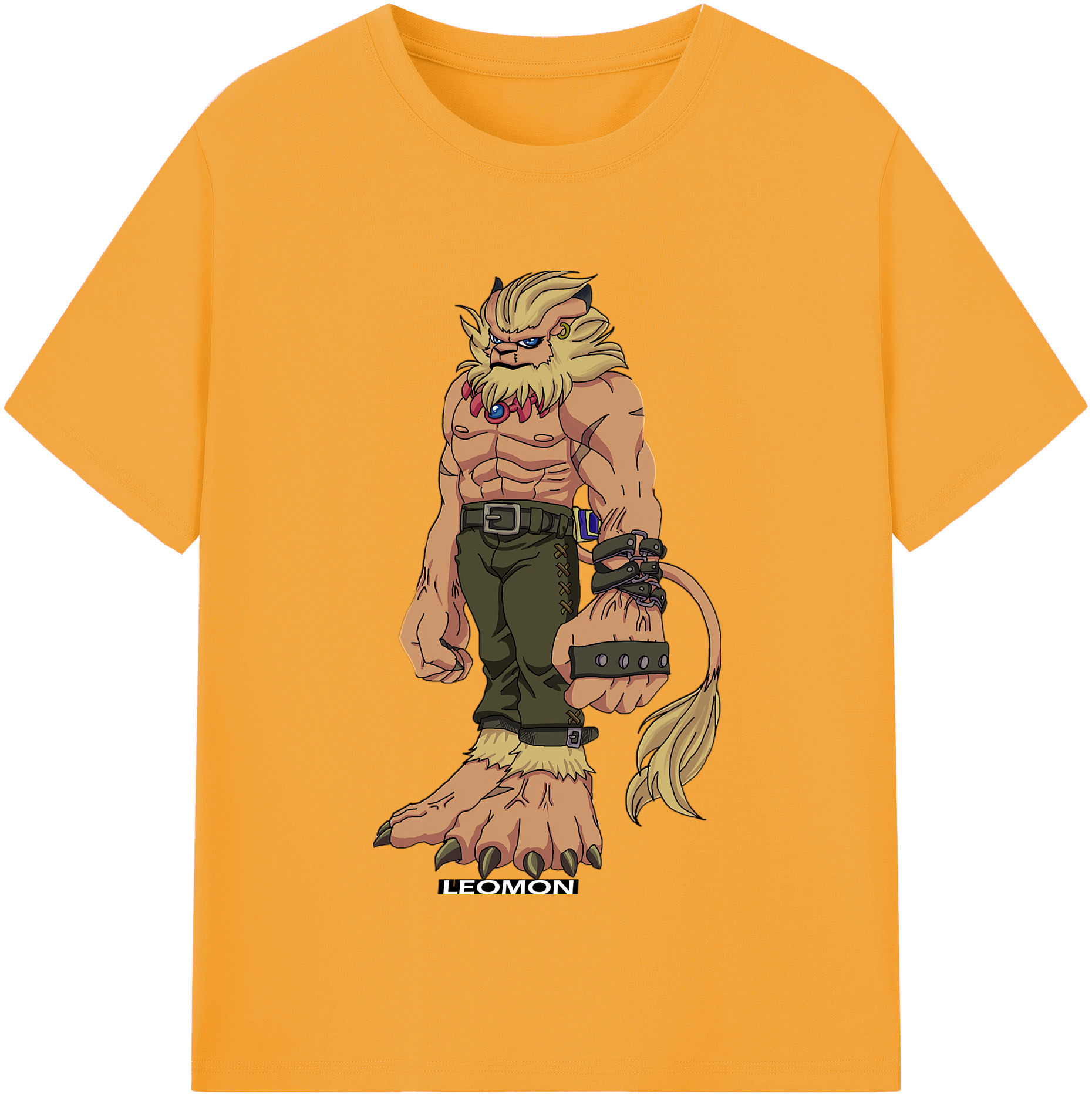 （画像用） Digimon デジタルモンスター/デジモン 綿100％半袖Tシャツ（フロントプリント）