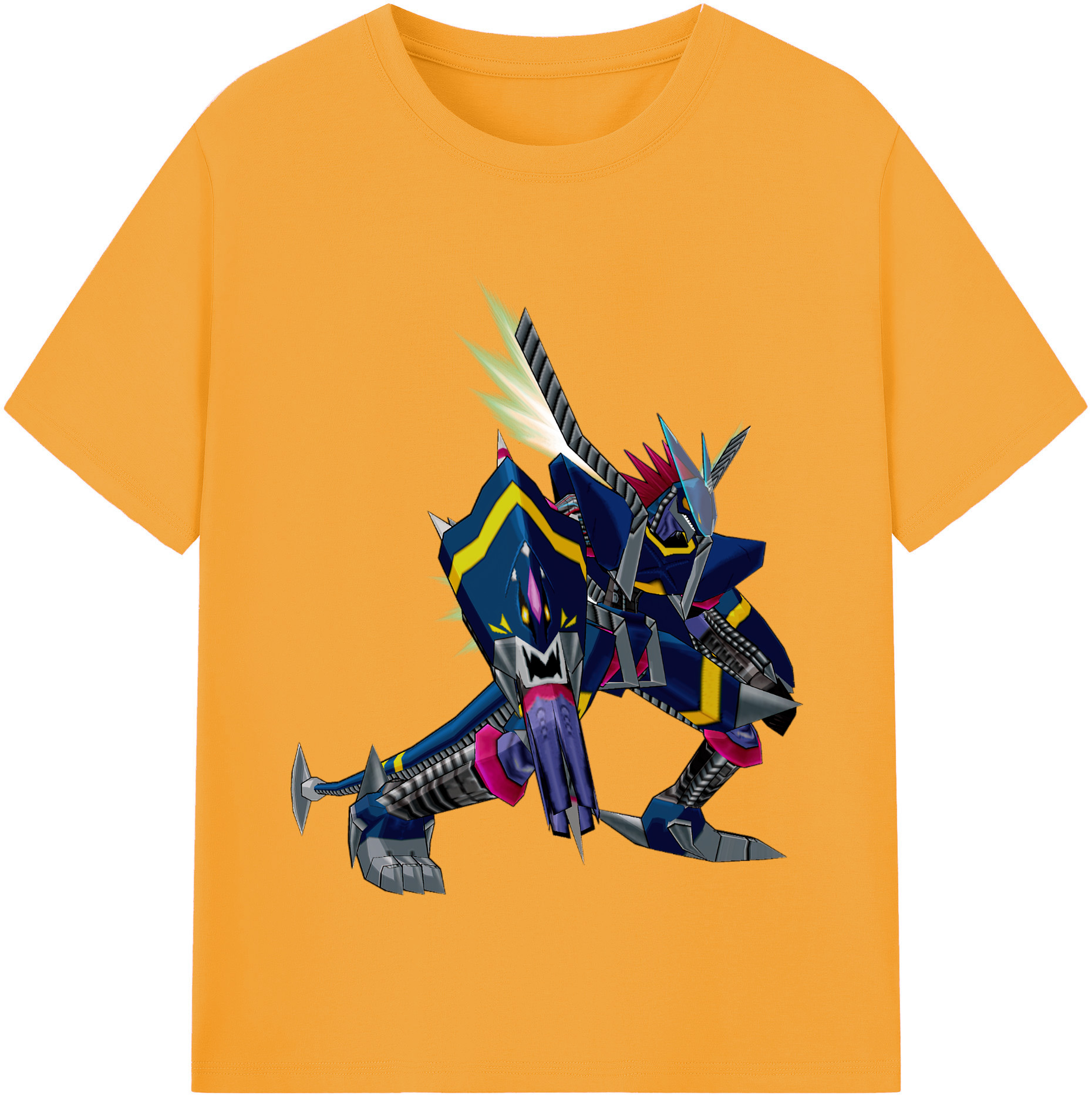 （画像用） Digimon デジタルモンスター/デジモン 綿100％半袖Tシャツ（フロントプリント）