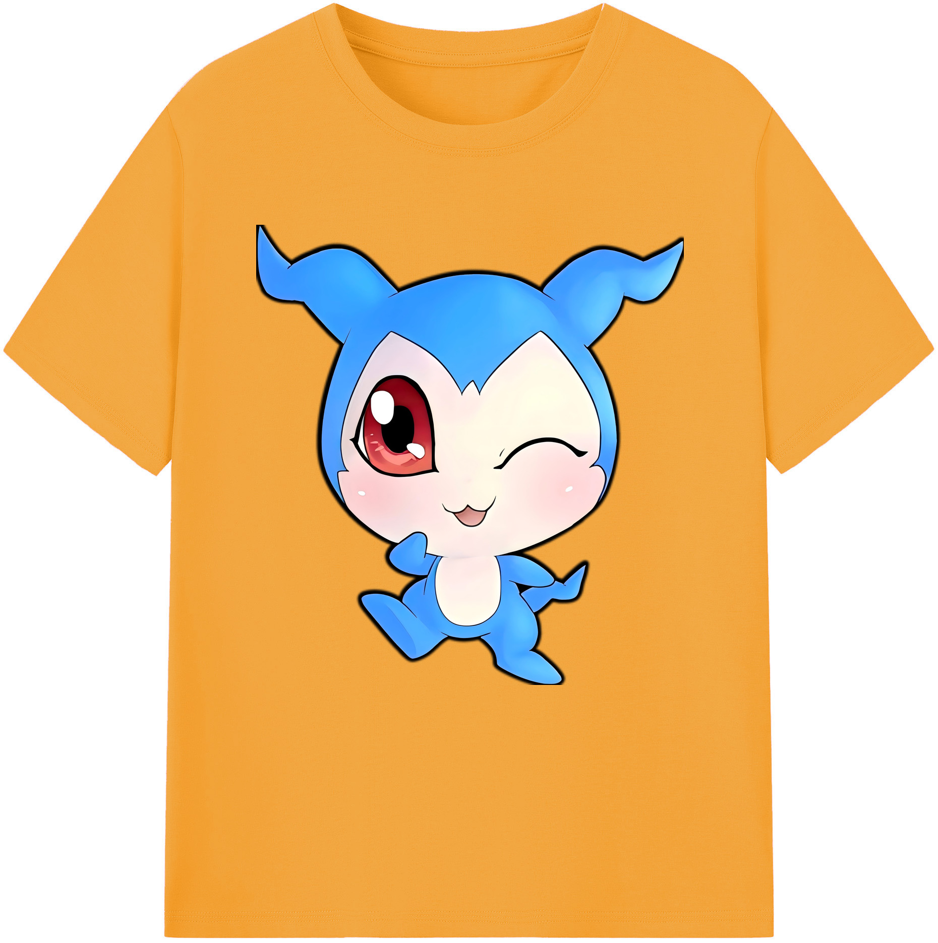 （画像用） Digimon デジタルモンスター/デジモン 綿100％半袖Tシャツ（フロントプリント）