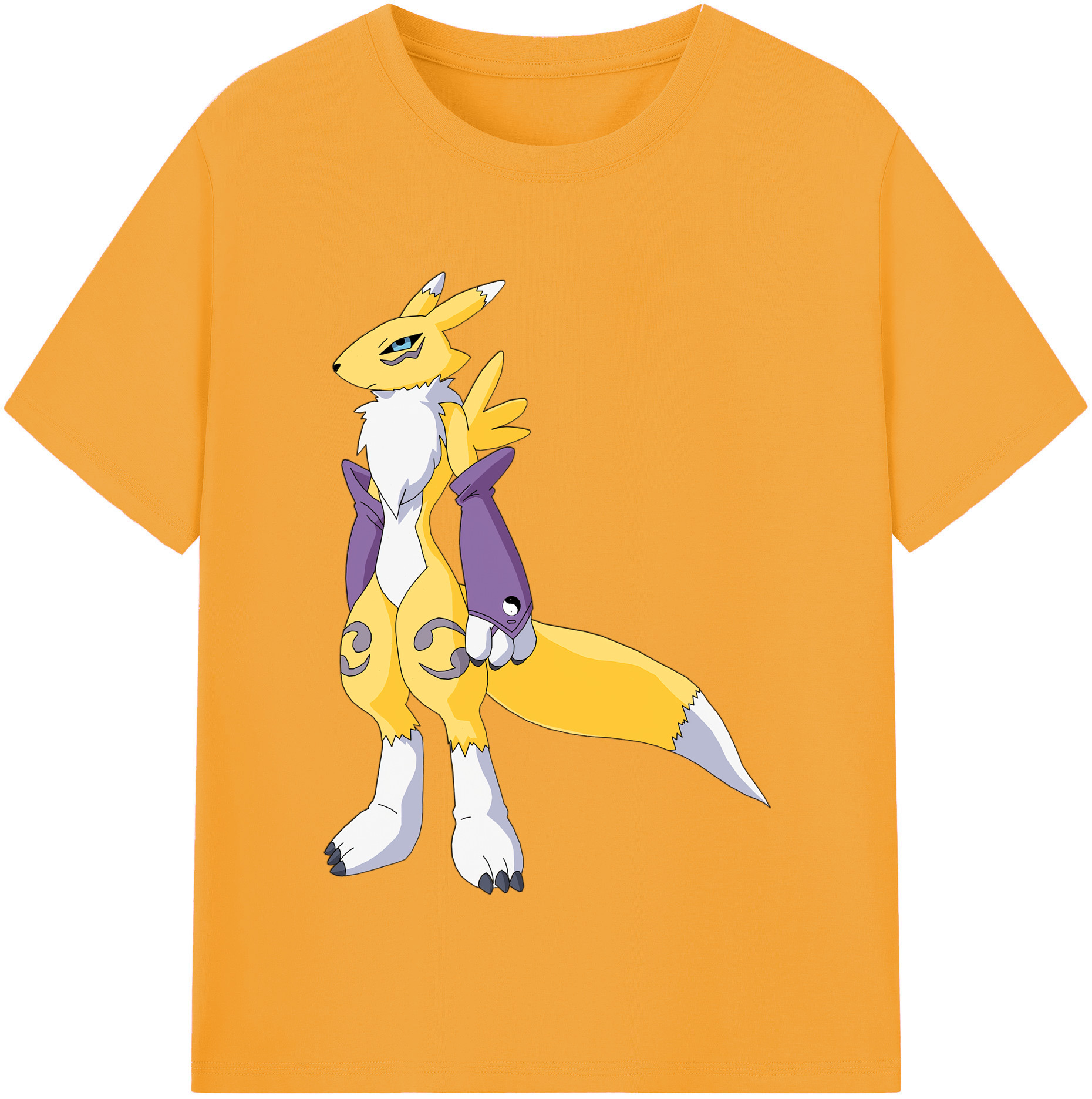 （画像用） Digimon デジタルモンスター/デジモン 綿100％半袖Tシャツ（フロントプリント）