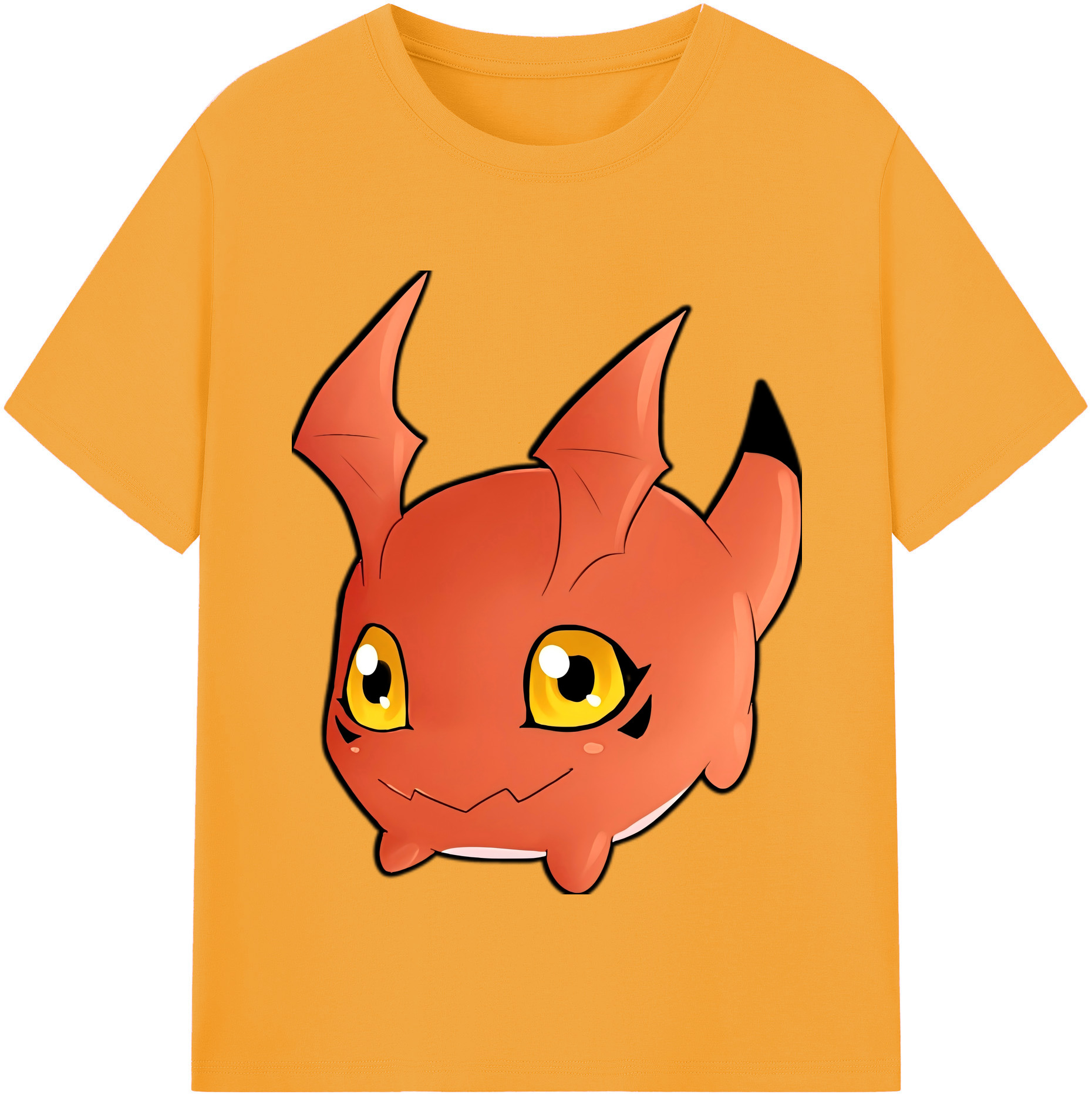 （画像用） Digimon デジタルモンスター/デジモン 綿100％半袖Tシャツ（フロントプリント）