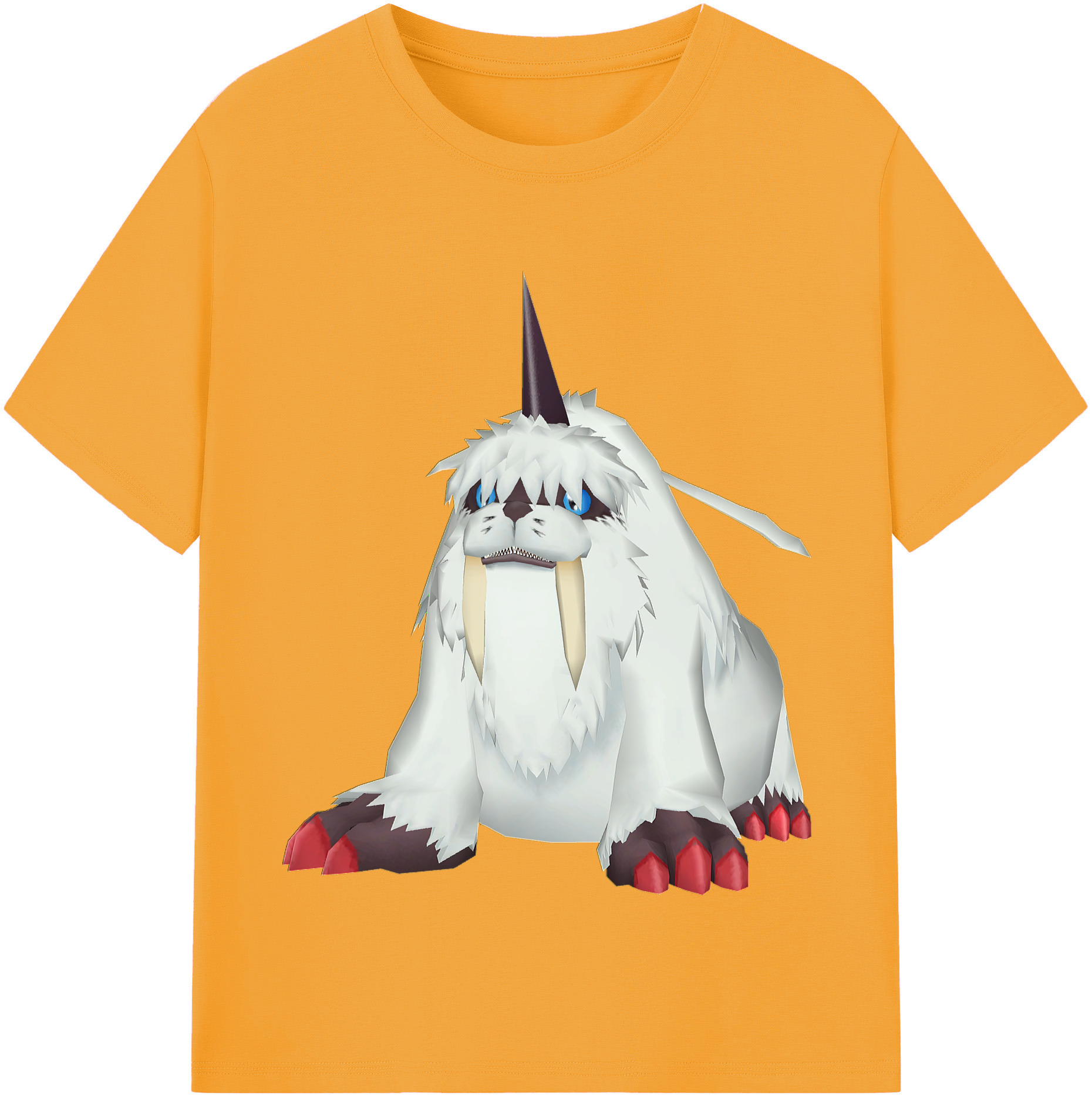 （画像用） Digimon デジタルモンスター/デジモン 綿100％半袖Tシャツ（フロントプリント）