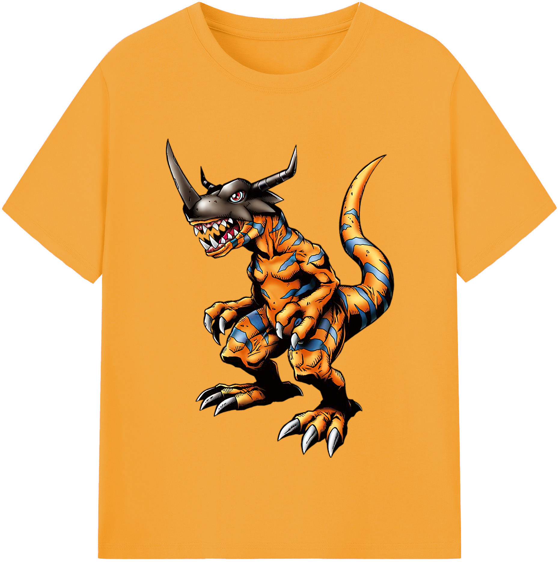 （画像用） Digimon デジタルモンスター/デジモン 綿100％半袖Tシャツ（フロントプリント）