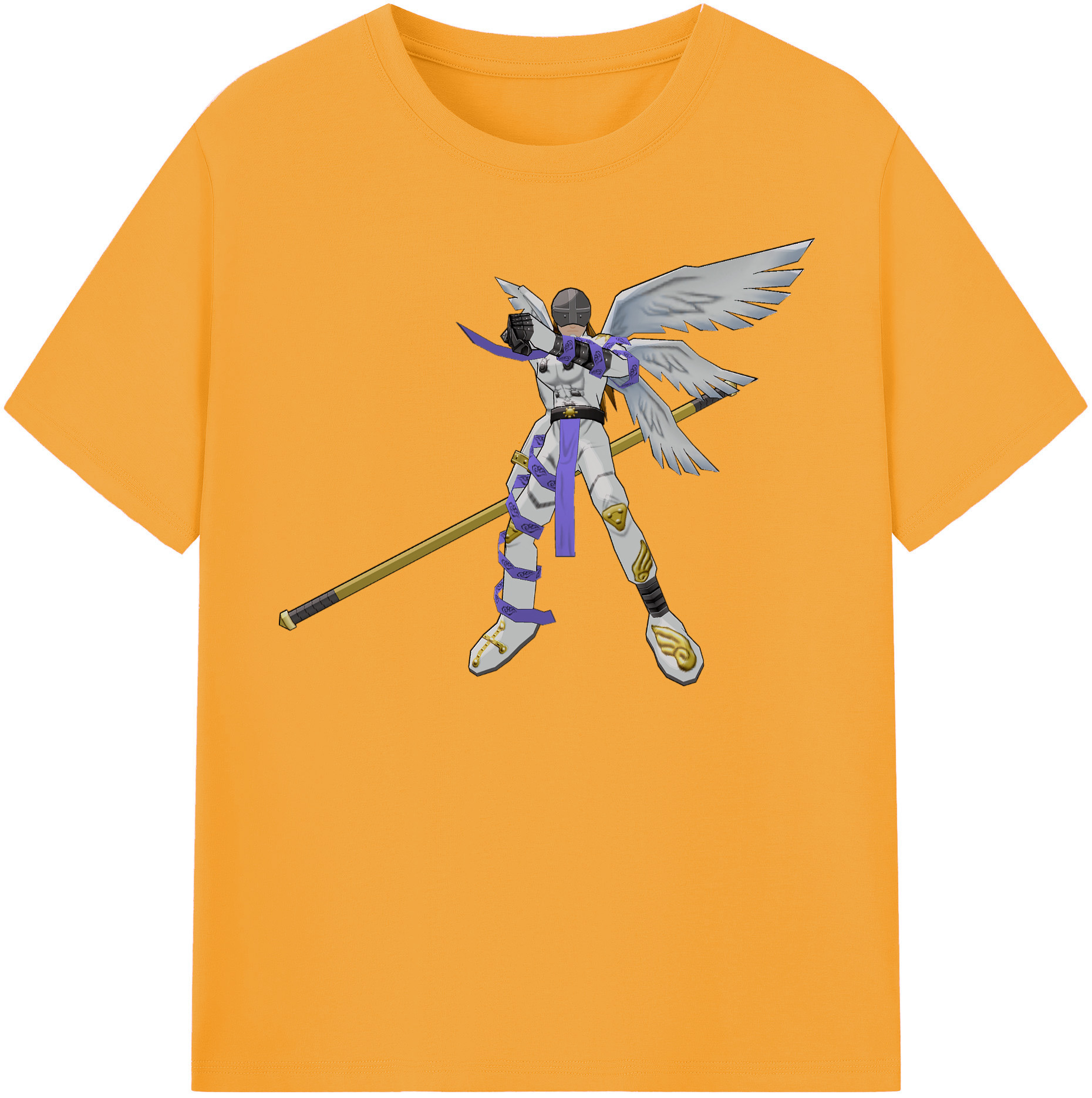 （画像用） Digimon デジタルモンスター/デジモン 綿100％半袖Tシャツ（フロントプリント）