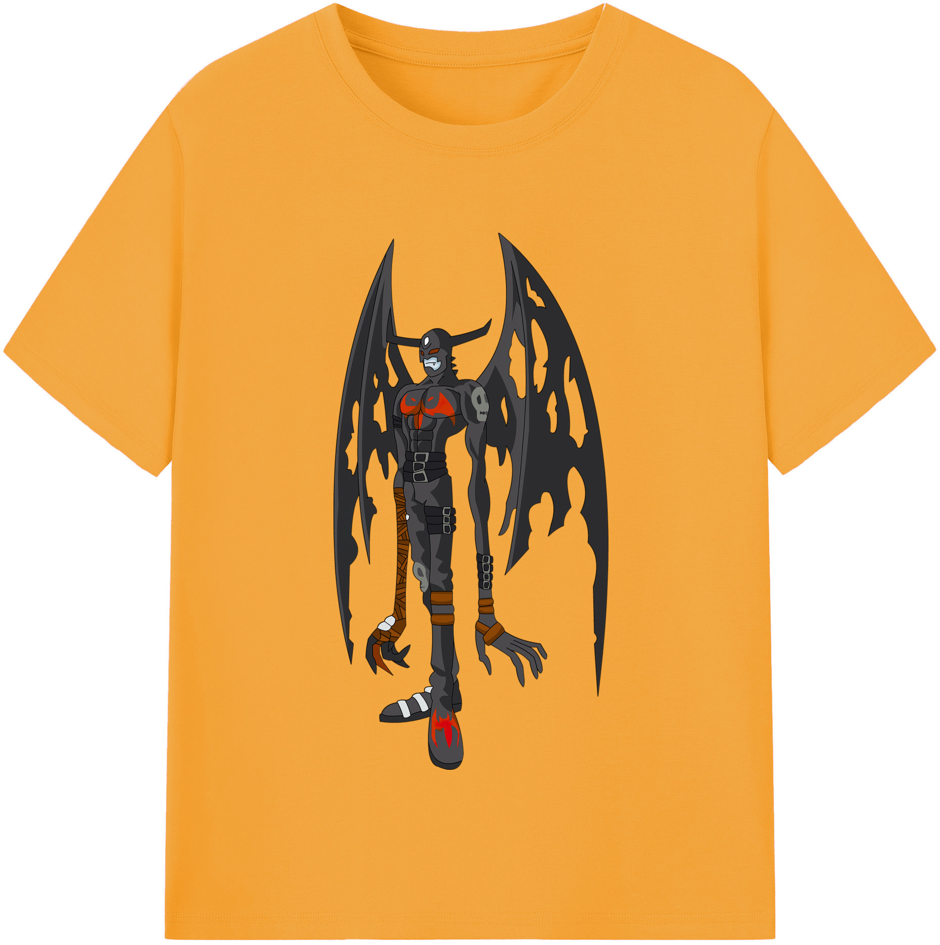 （画像用） Digimon デジタルモンスター/デジモン 綿100％半袖Tシャツ（フロントプリント）