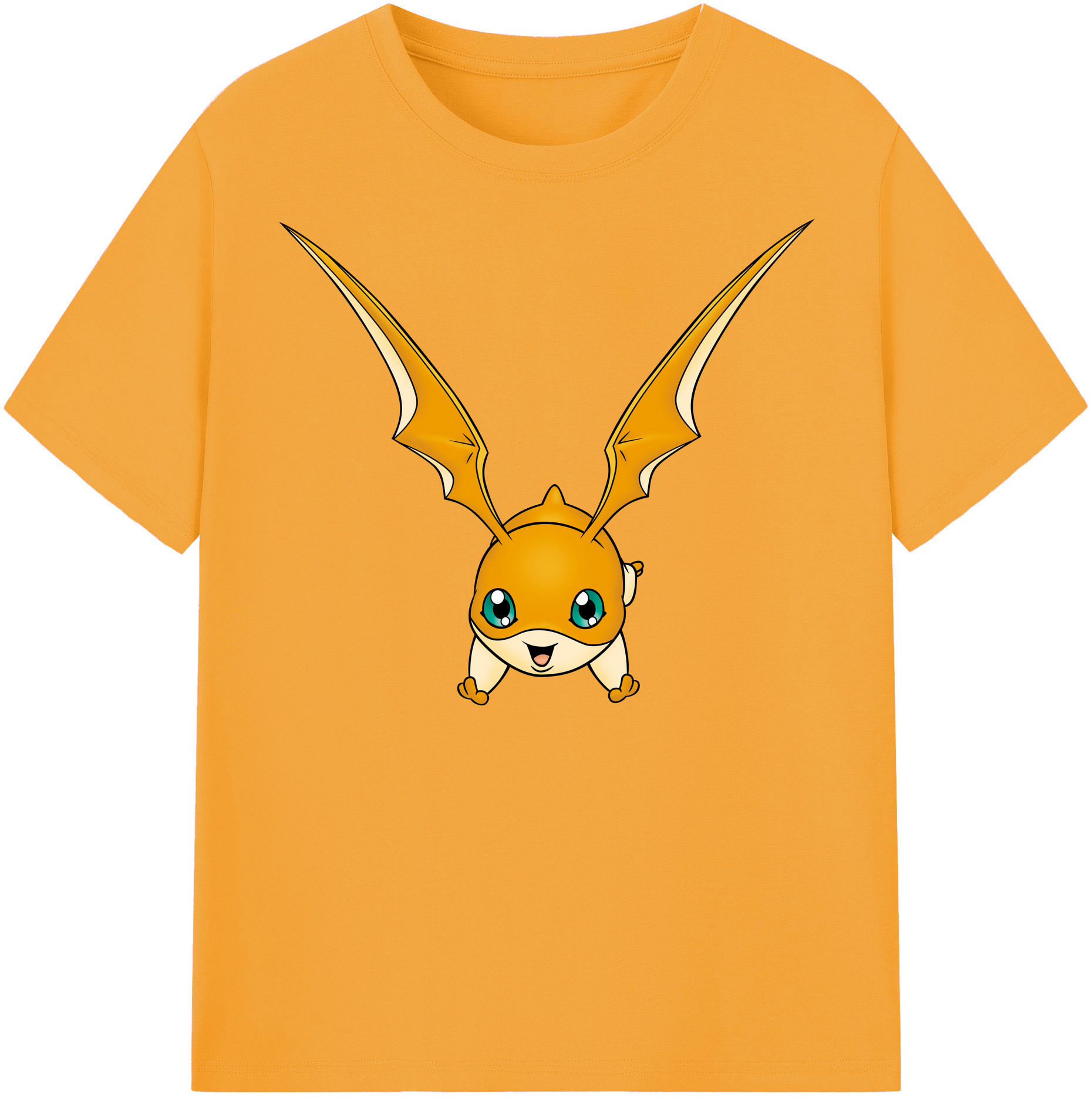 （画像用） Digimon デジタルモンスター/デジモン 綿100％半袖Tシャツ（フロントプリント）