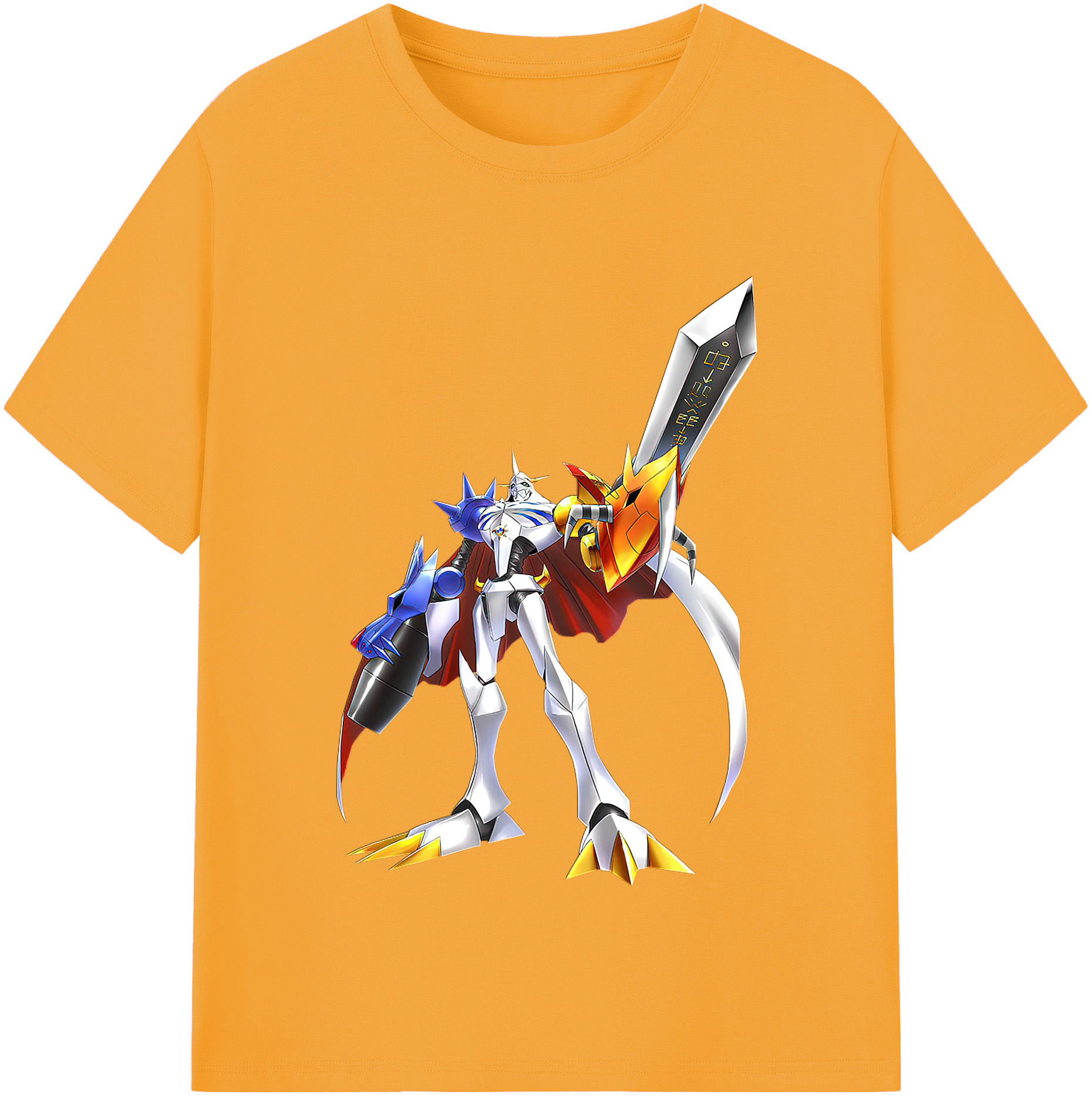 （画像用） Digimon デジタルモンスター/デジモン 綿100％半袖Tシャツ（フロントプリント）