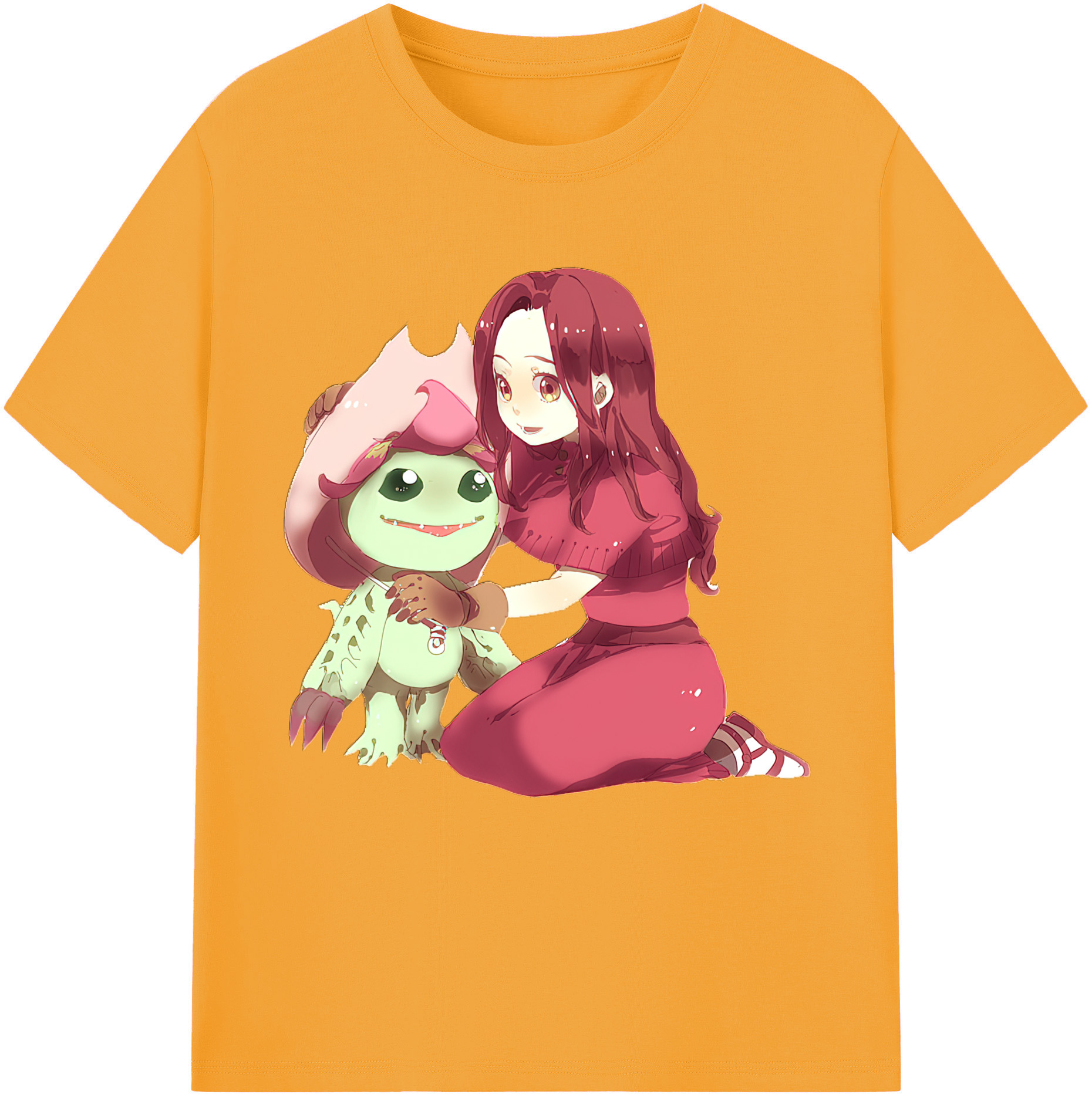 （画像用） Digimon デジタルモンスター/デジモン 綿100％半袖Tシャツ（フロントプリント）