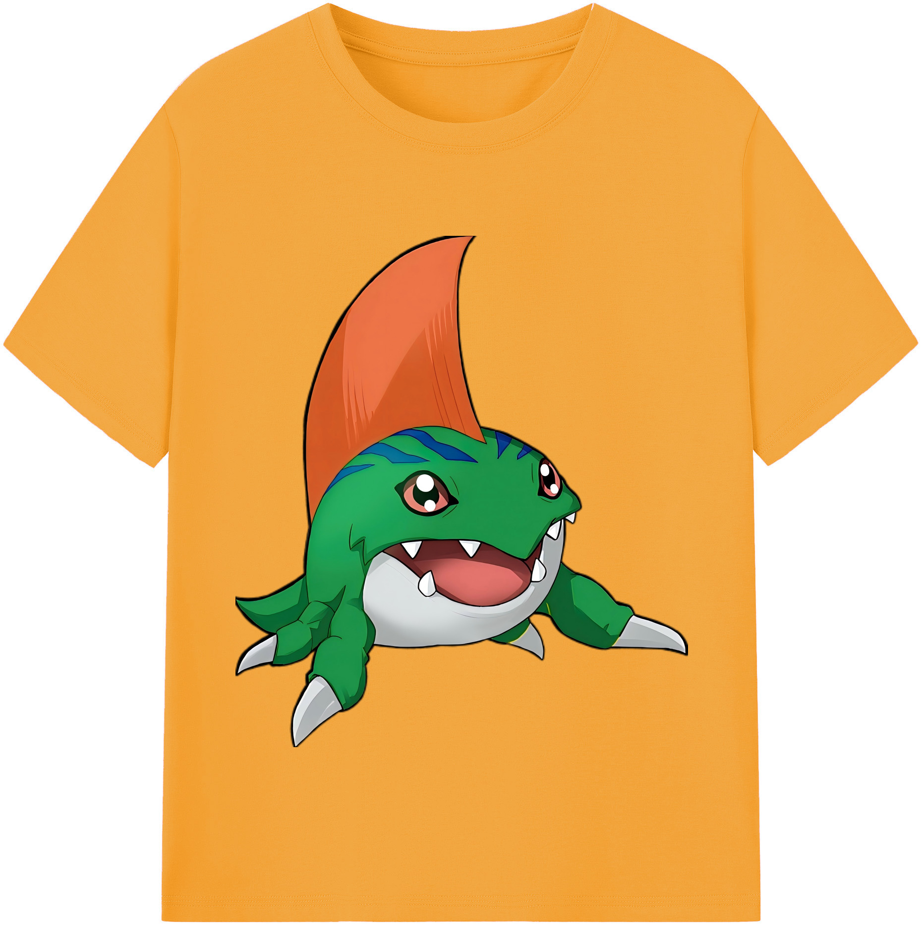（画像用） Digimon デジタルモンスター/デジモン 綿100％半袖Tシャツ（フロントプリント）